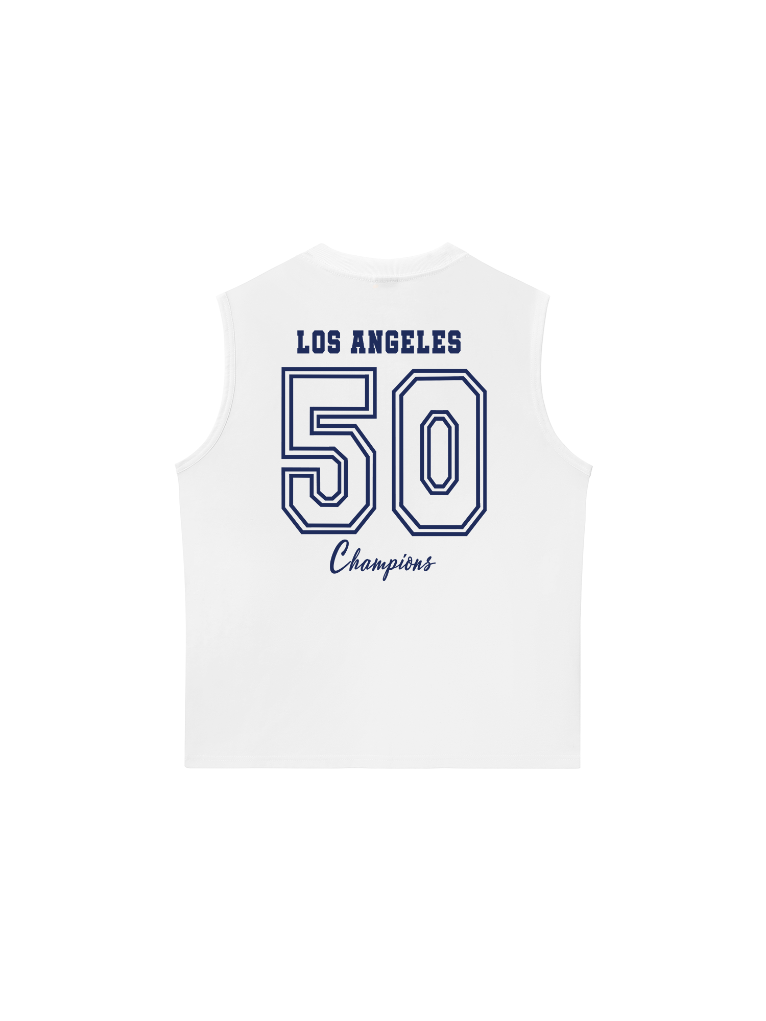 Áo Ba Lỗ Relaxed Fit Los Angeles Champions Blue