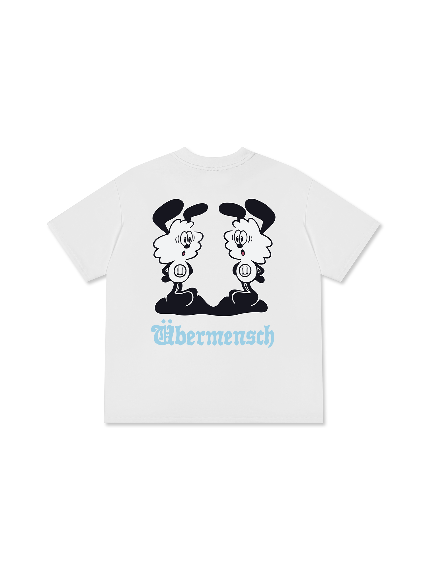 Áo Thun Relaxed Fit Idols Cartoon Mascot Ubermensch