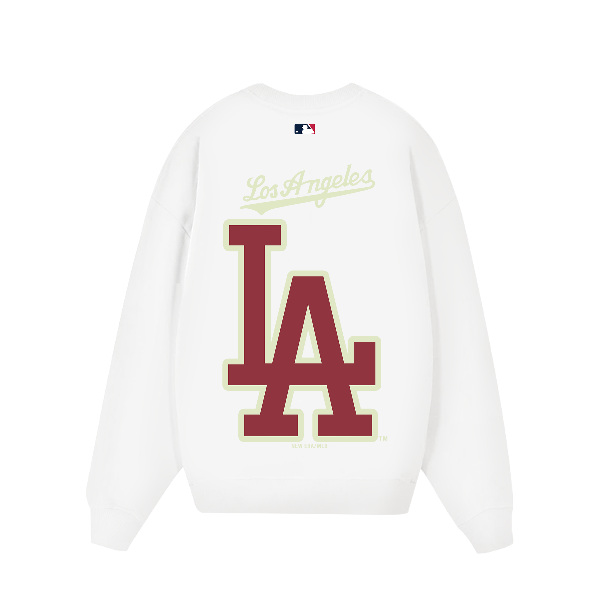 MLB Los Angeles Dodgers Logo Red Sweater