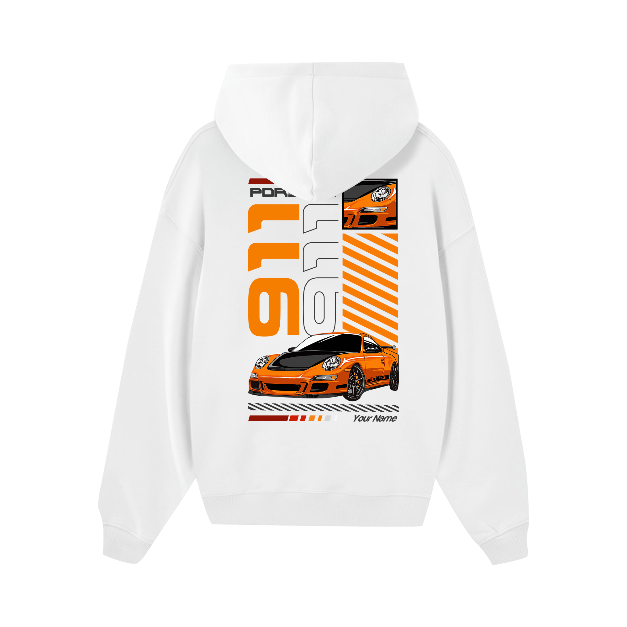 Custom Car Porsche Revolutionary Speed Hoodie