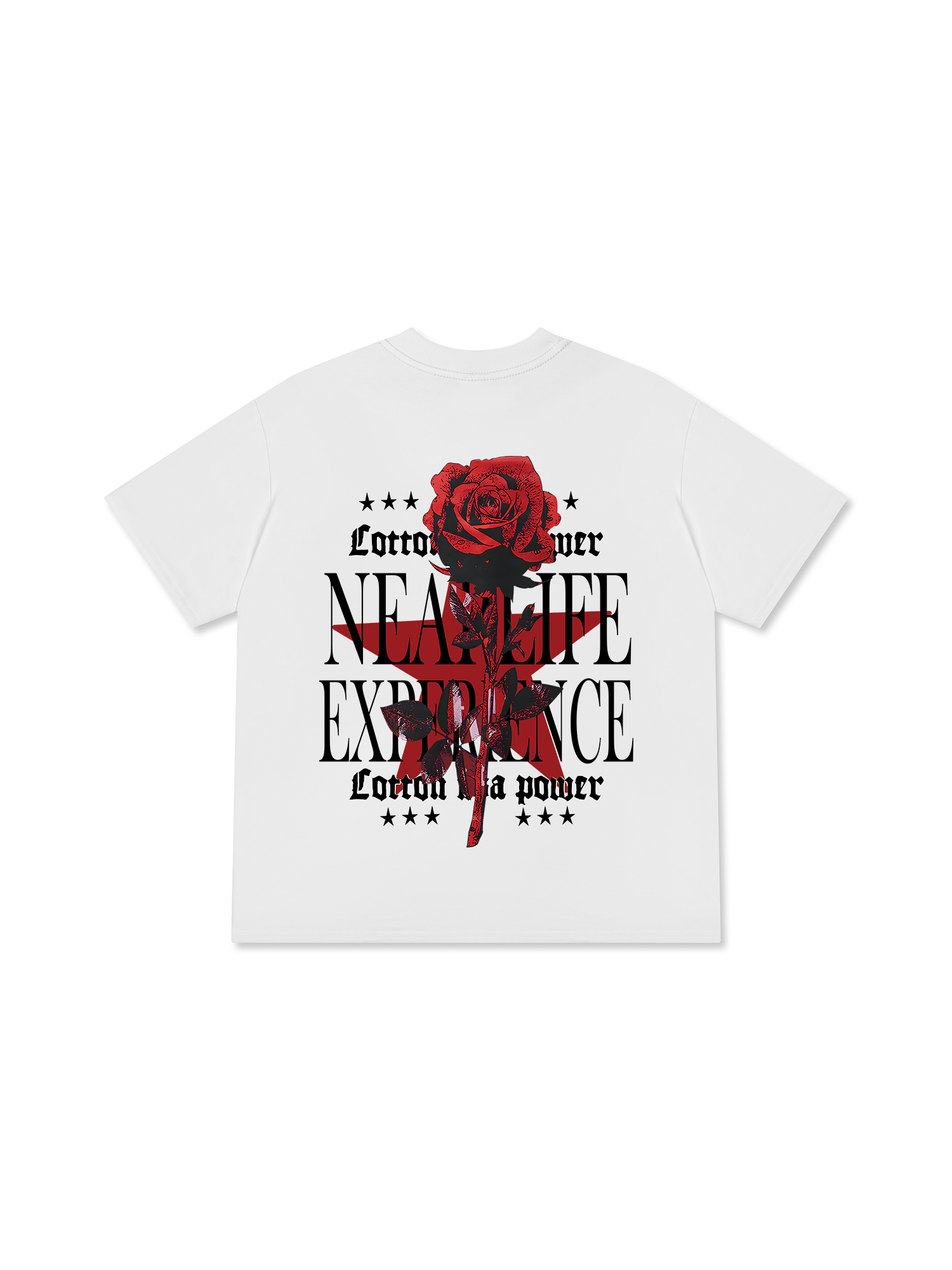 Áo Thun Relaxed Fit Floral Rose Flower