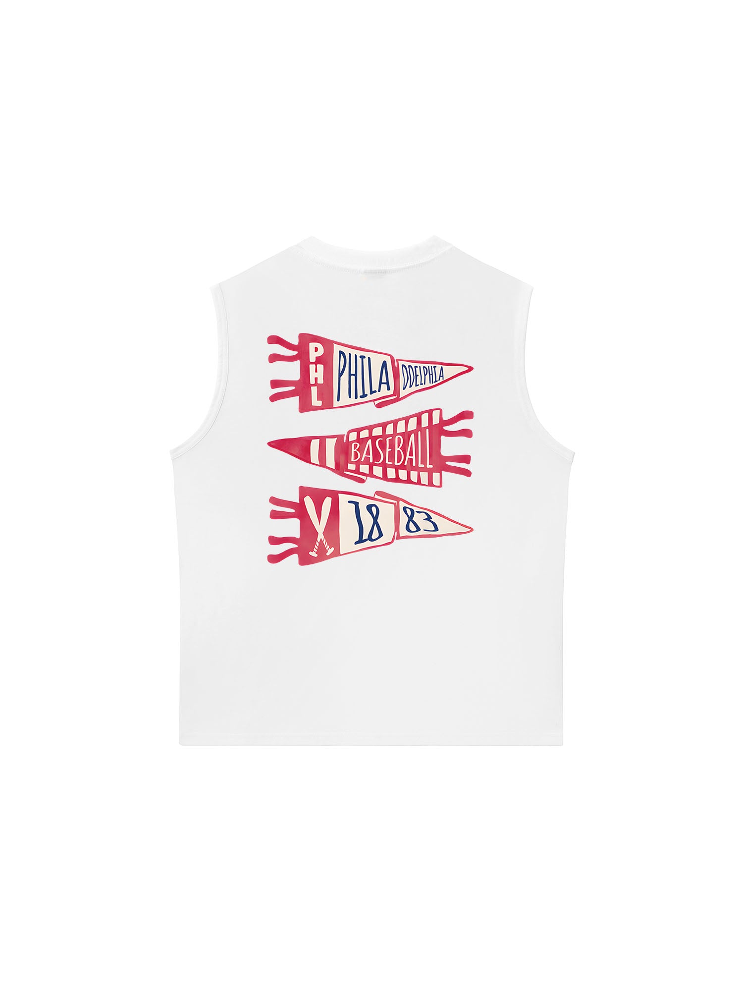 Áo Ba Lỗ Relaxed Fit Phila Ddelphia