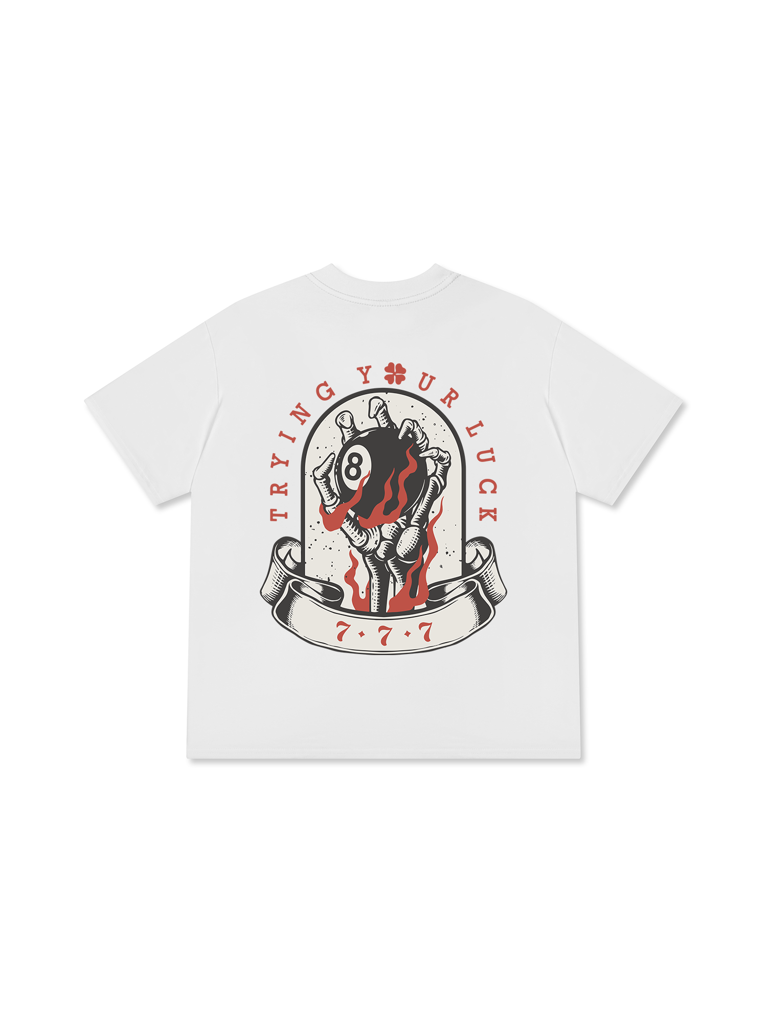 Áo Thun Relaxed Fit Billiards Trying Your Luck