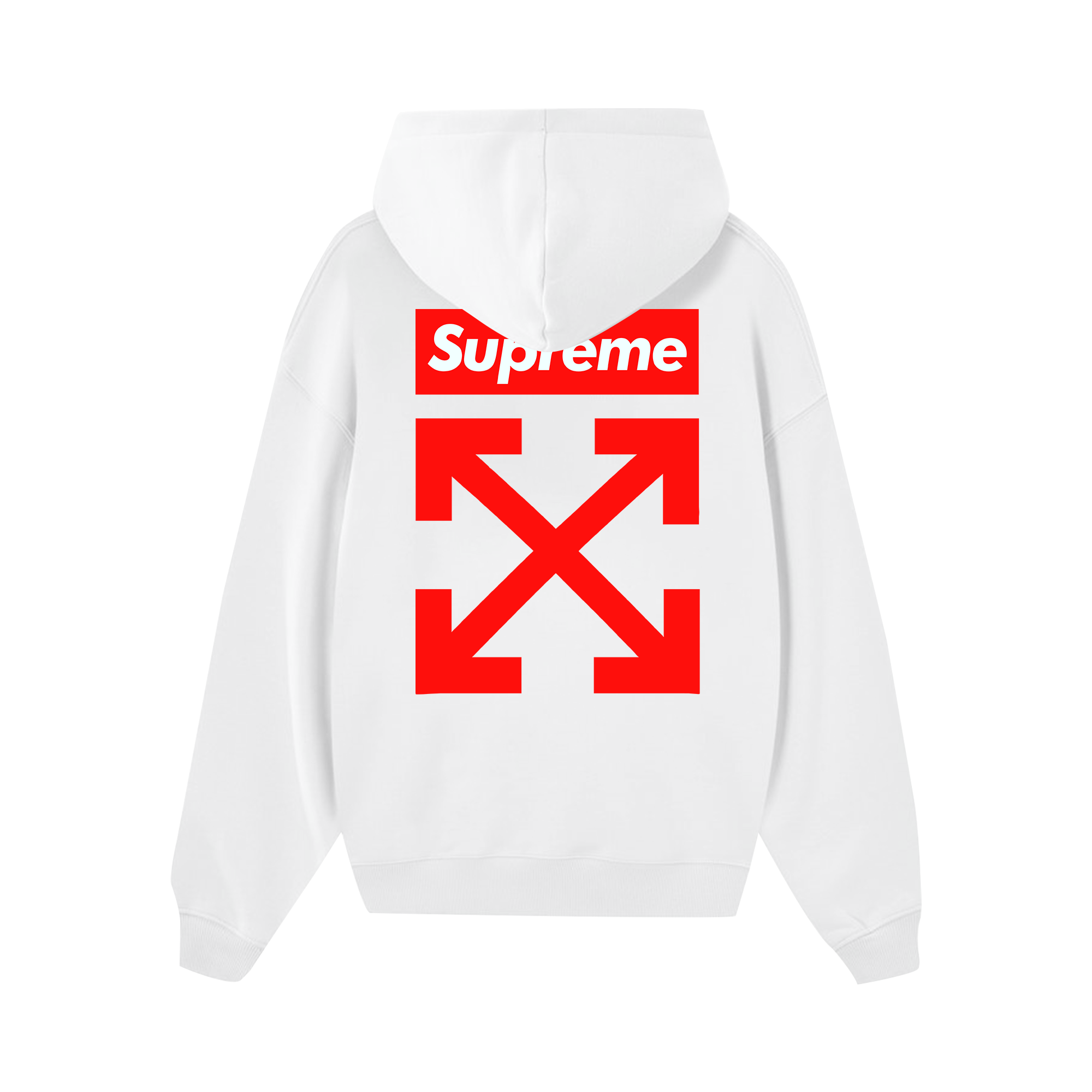 Off White Collab Supreme Hoodie