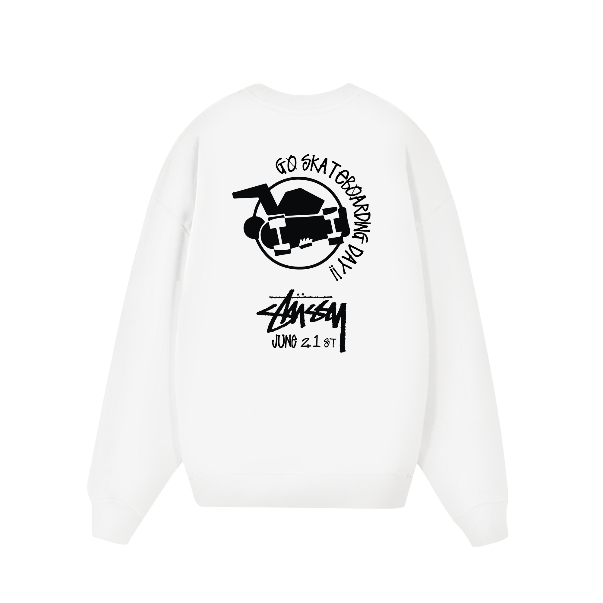 Stussy Go Skateboarding Sweater