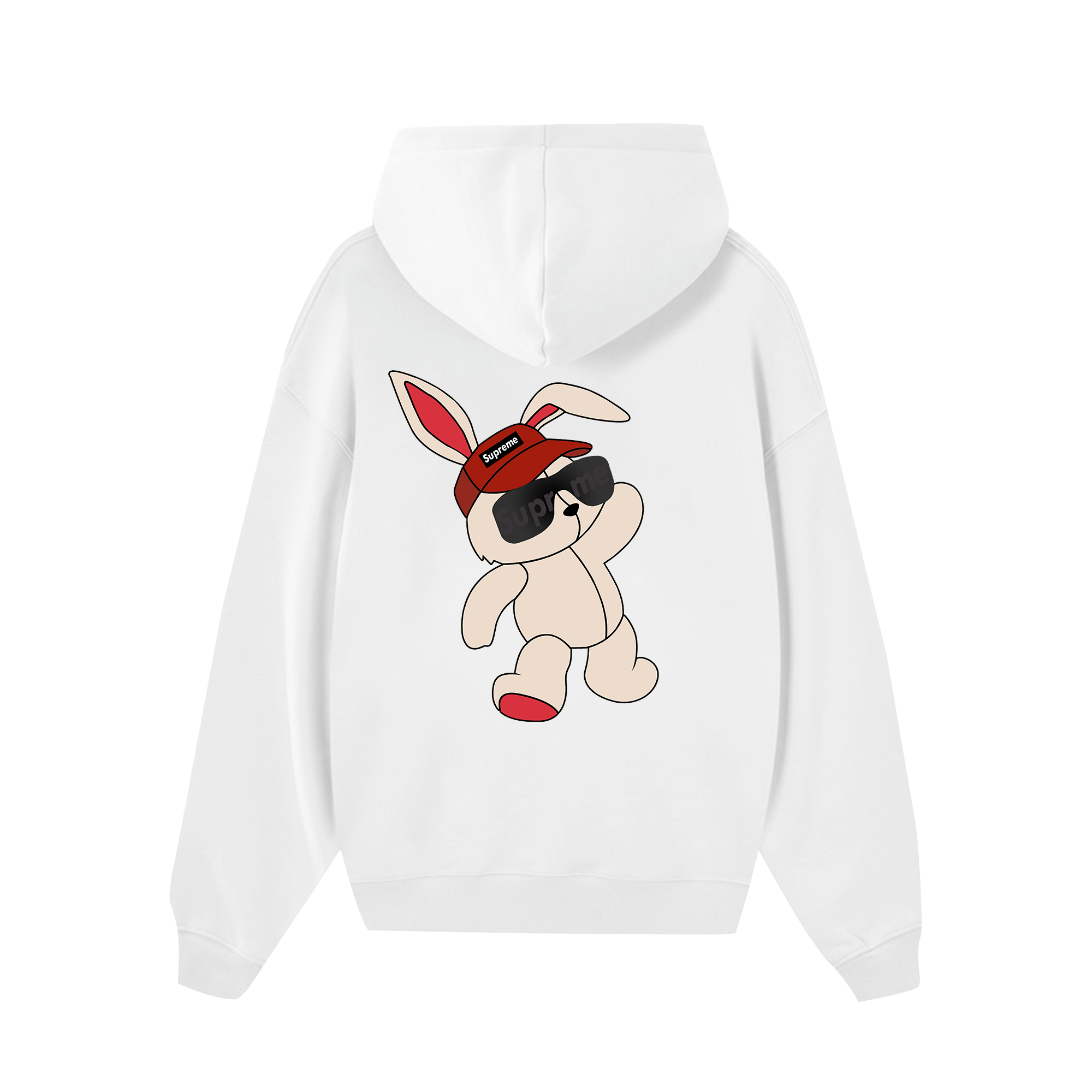 Supreme Bunny Hip Hop Hoodie