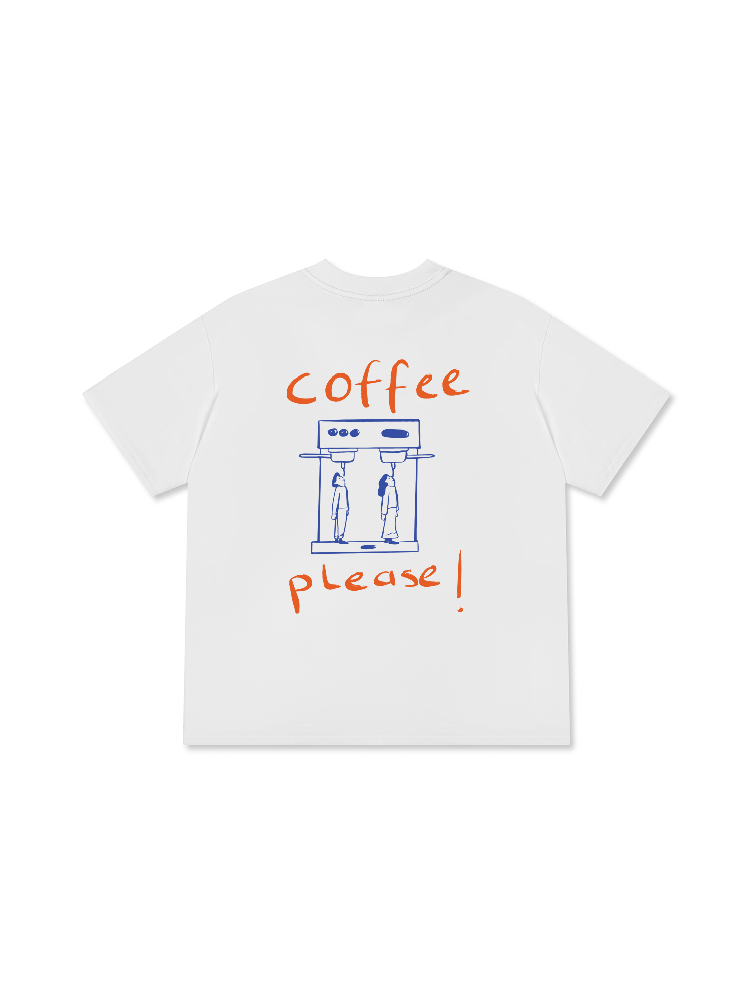 Áo Thun Relaxed Fit Daily Cup Coffee Please