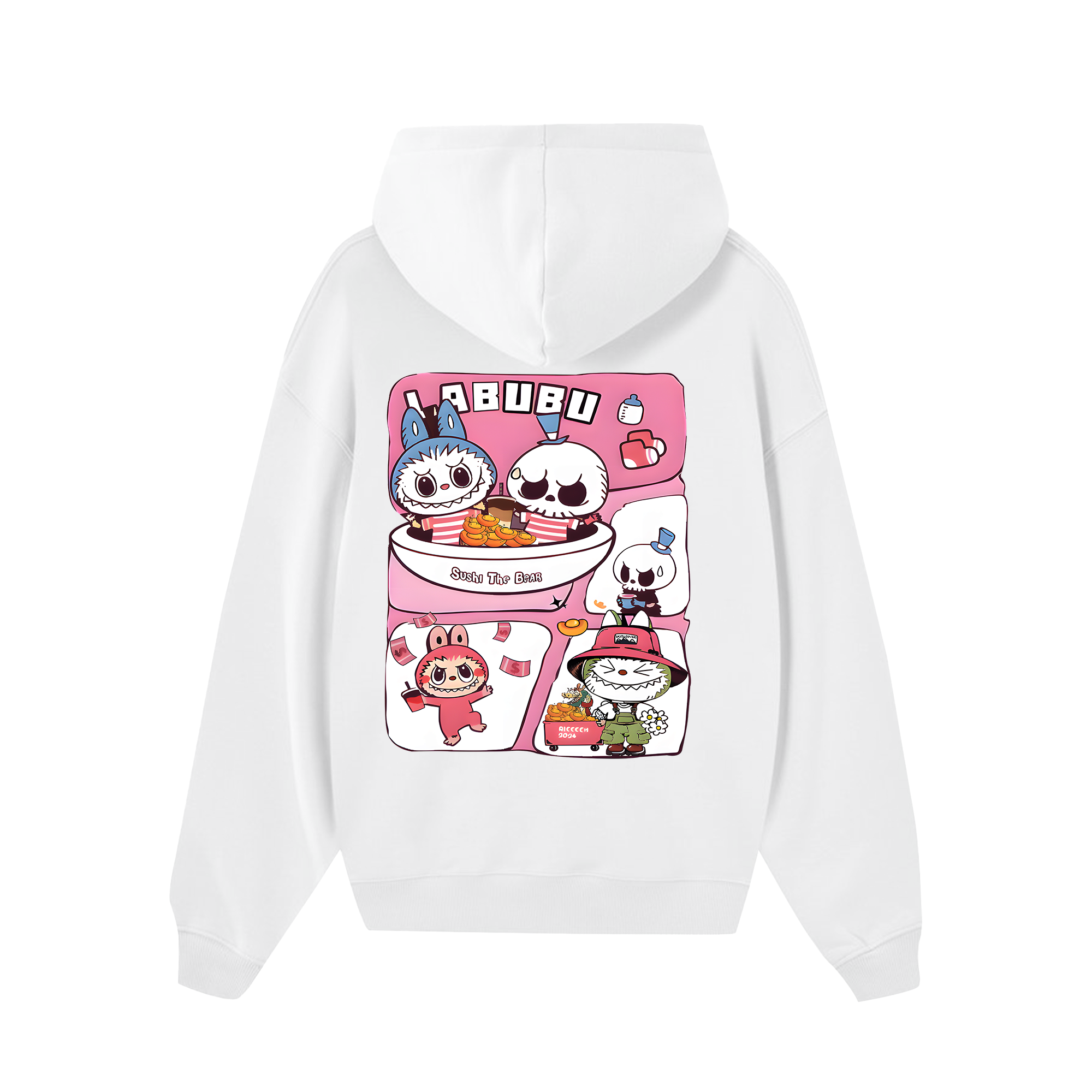 Labubu Funny Friend Hoodie