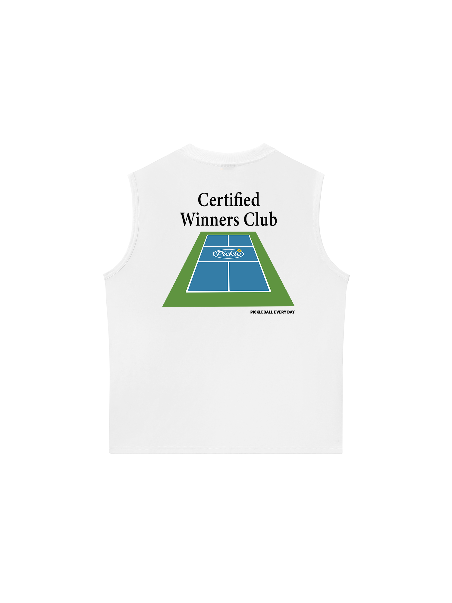 Áo Ba Lỗ Relaxed Fit Pickleball Certified Winners Club