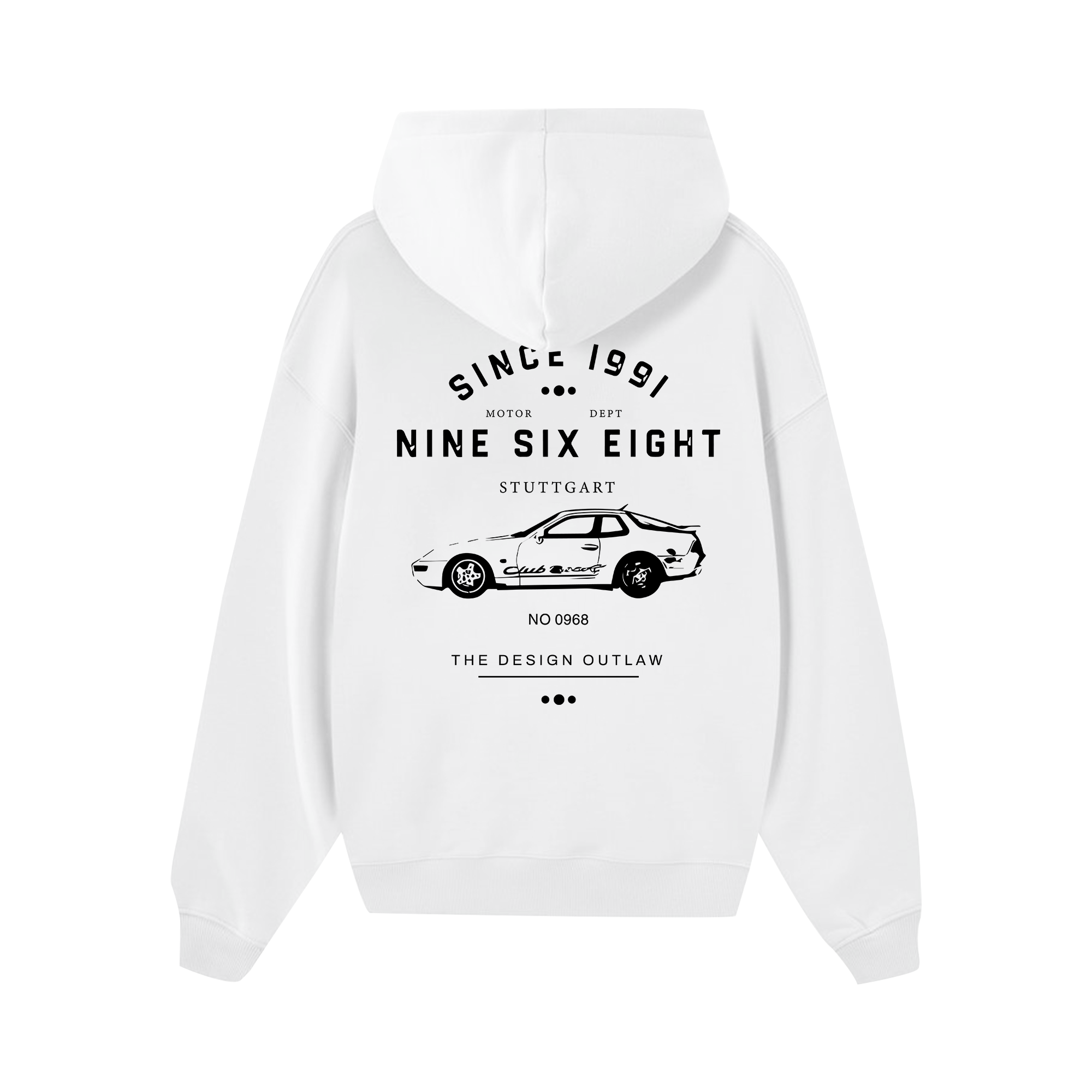 Porsche Nine Six Eight Hoodie