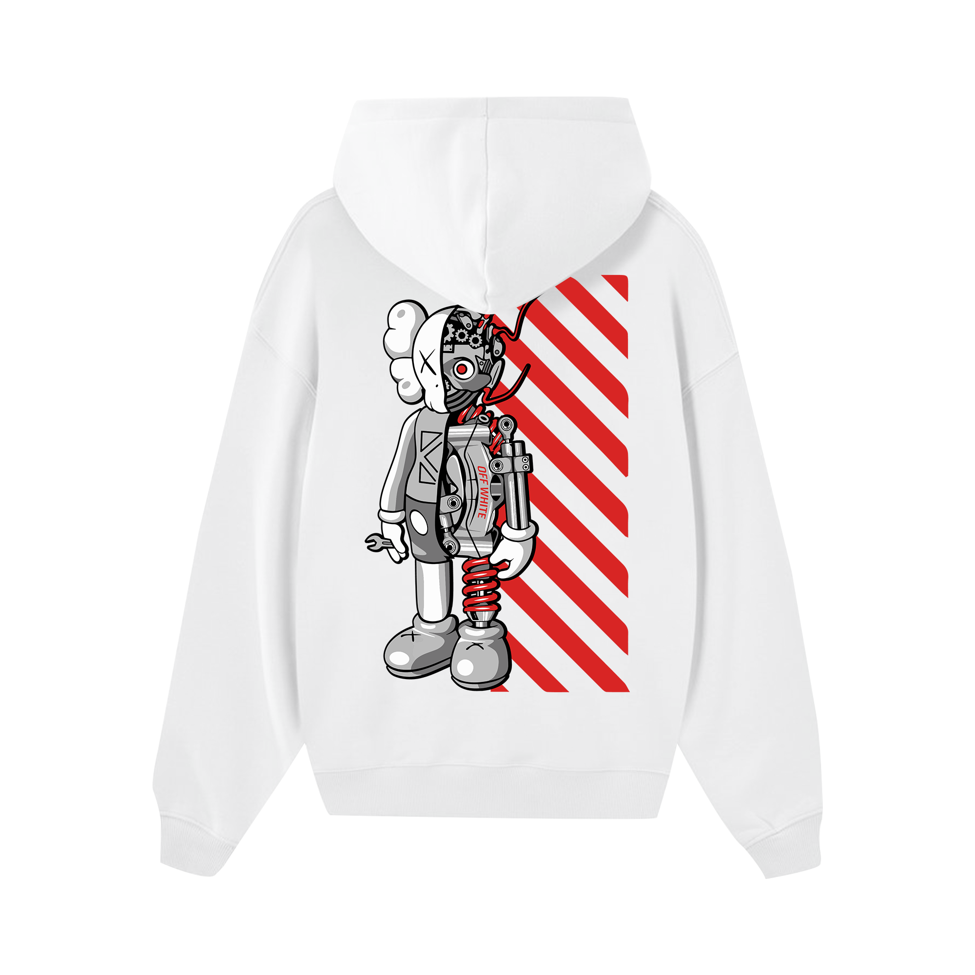 Off White Machine KAWS Hoodie