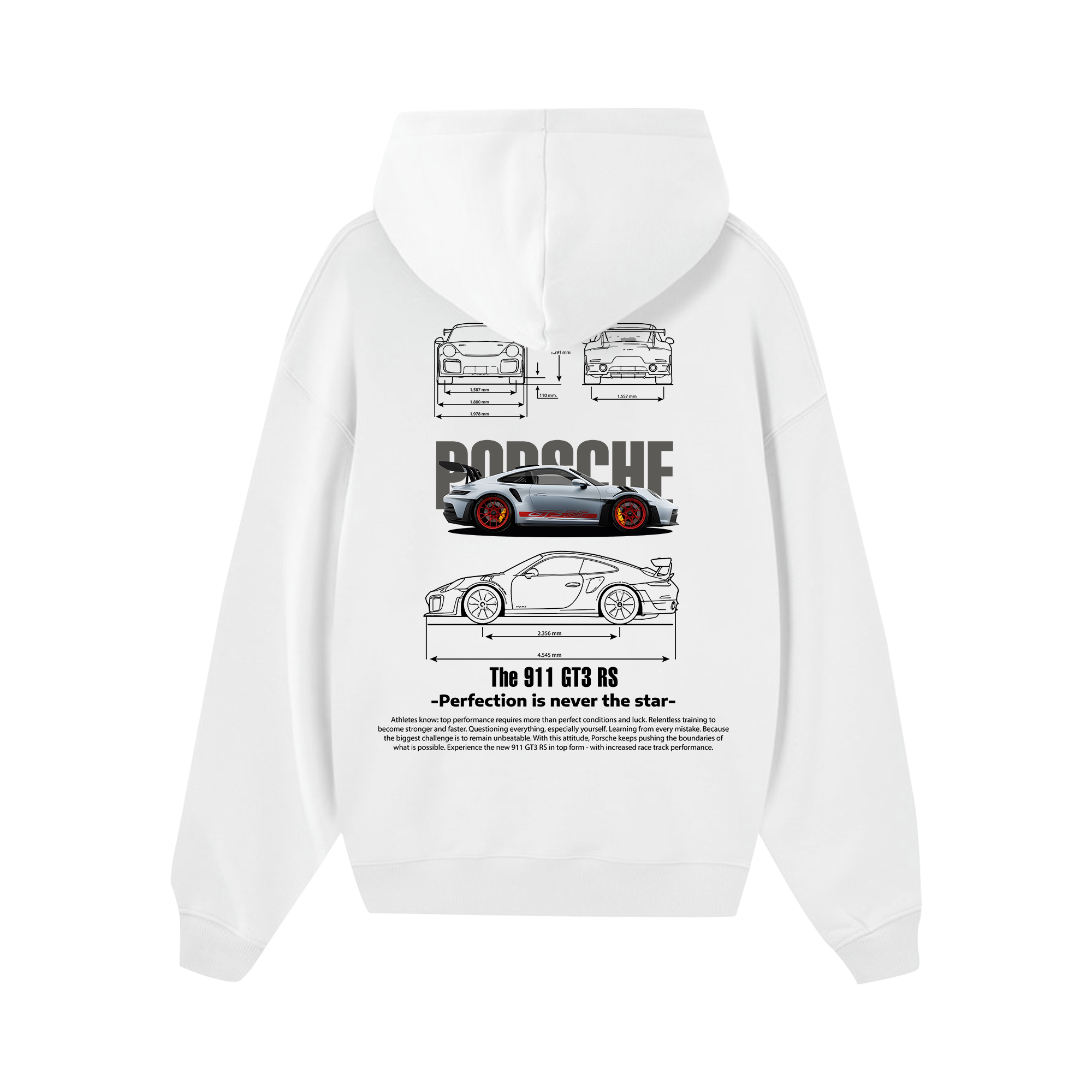 Porsche Blueprint 911 GT3 RS Hoodie