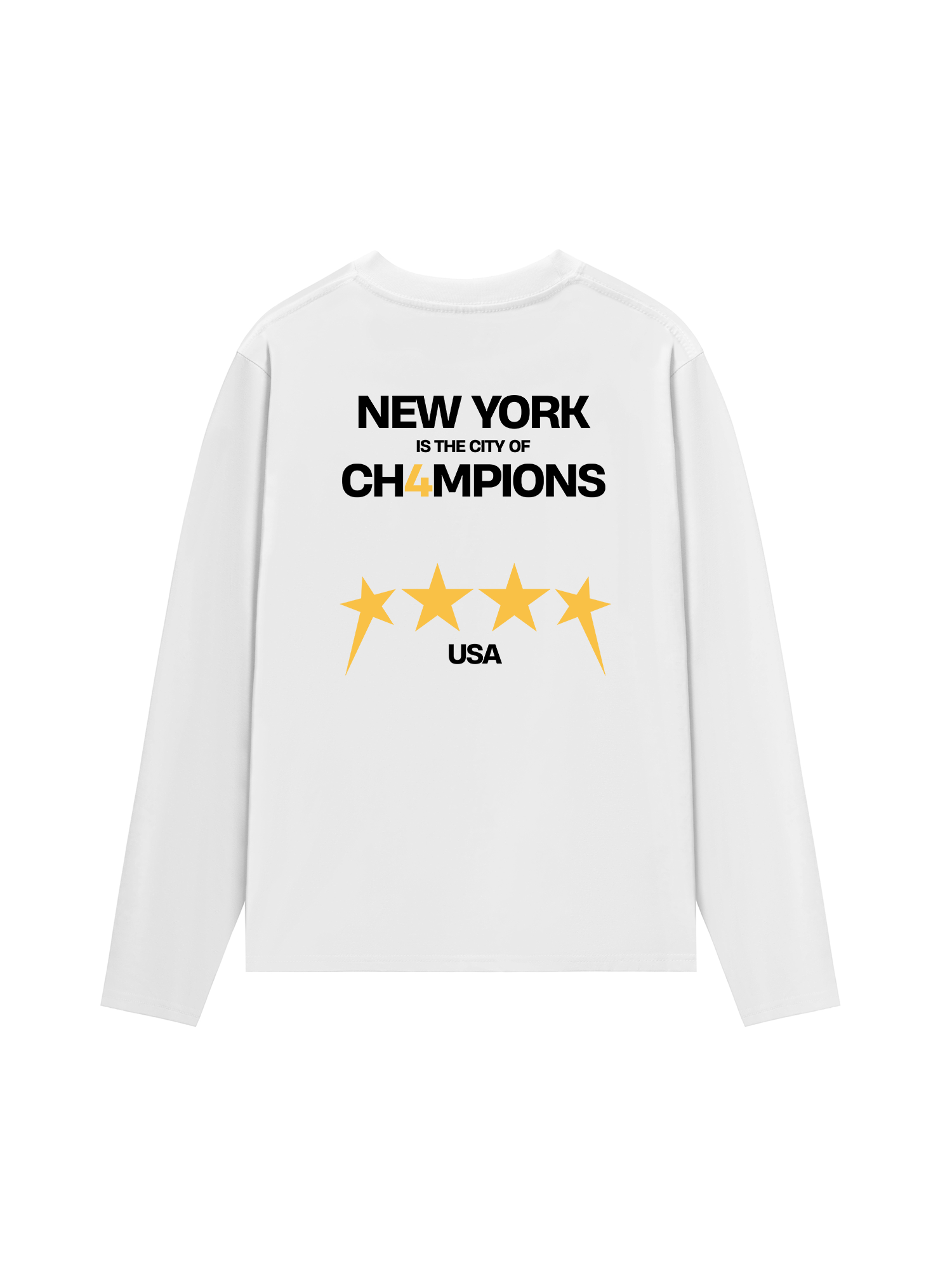 Áo Thun Dài Tay Champions New York Star