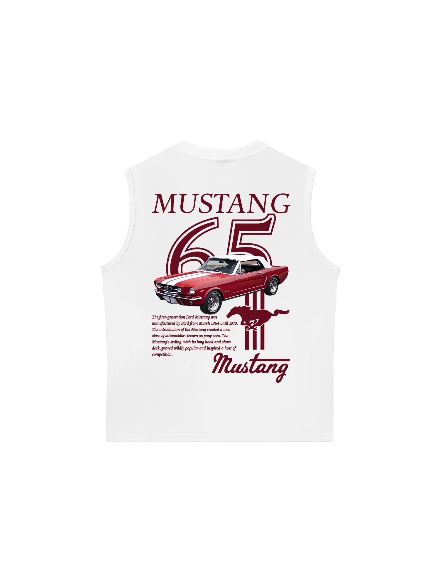 Áo Ba Lỗ Relaxed Fit Ford Mustang 65