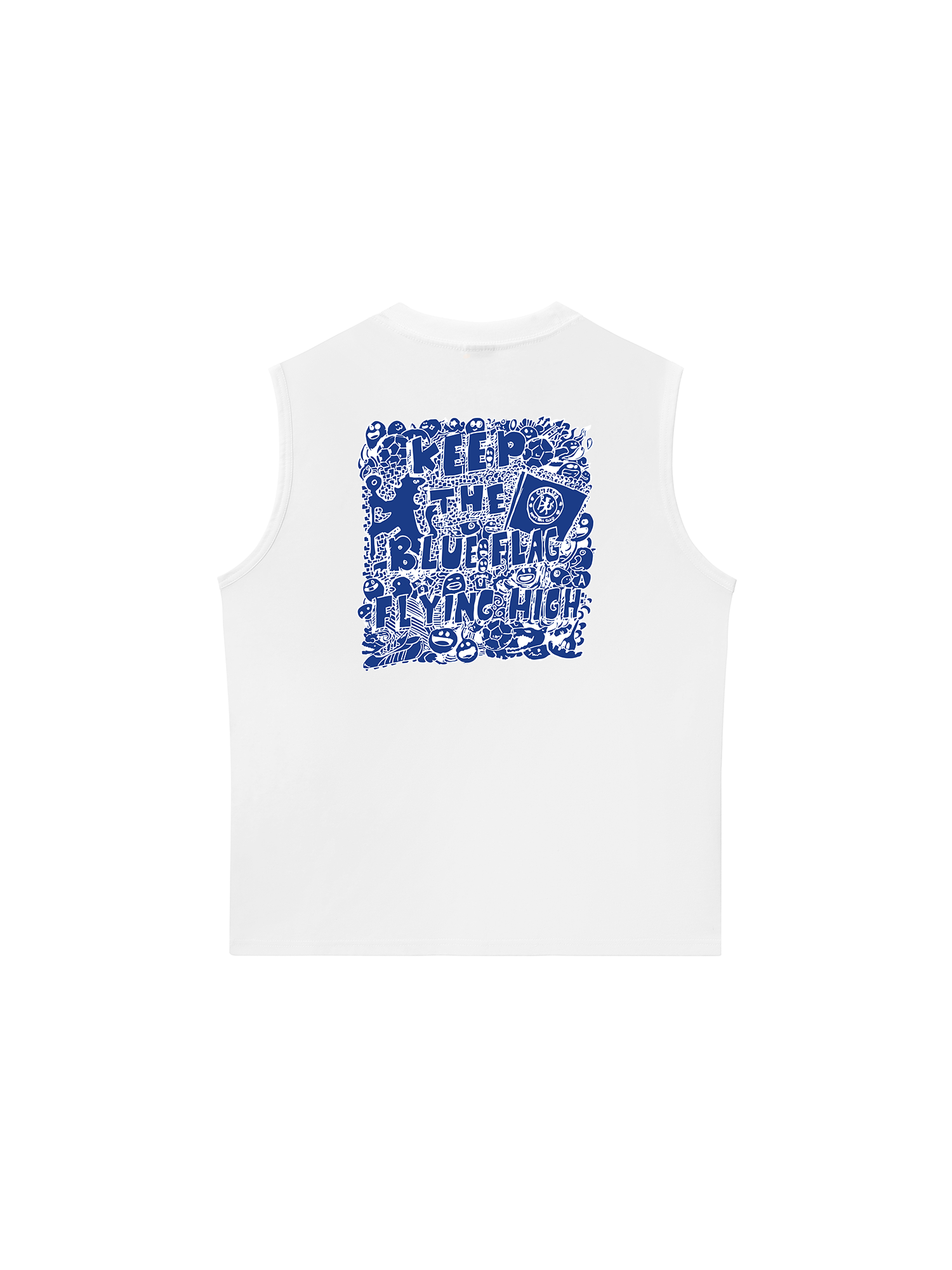 Áo Ba Lỗ Relaxed Fit Keep The Blue Flag Flying High