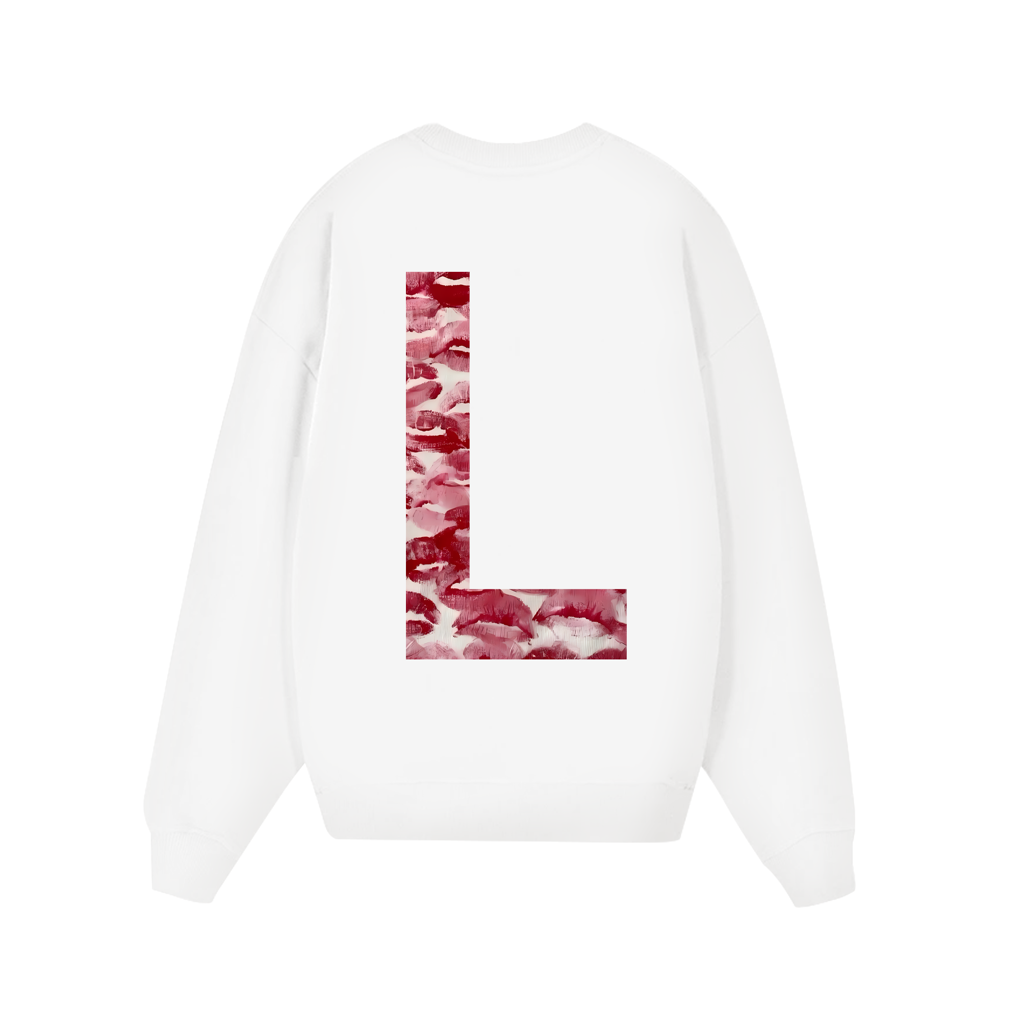 Custom Couple Lips Sweater