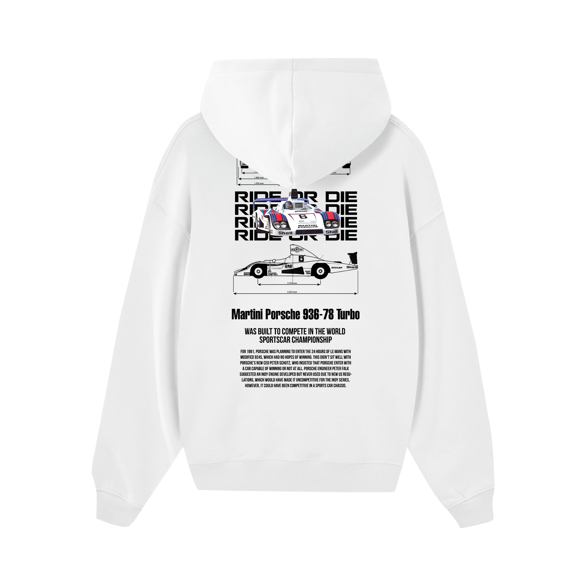 Porsche Martini 936-78 Turbo Hoodie