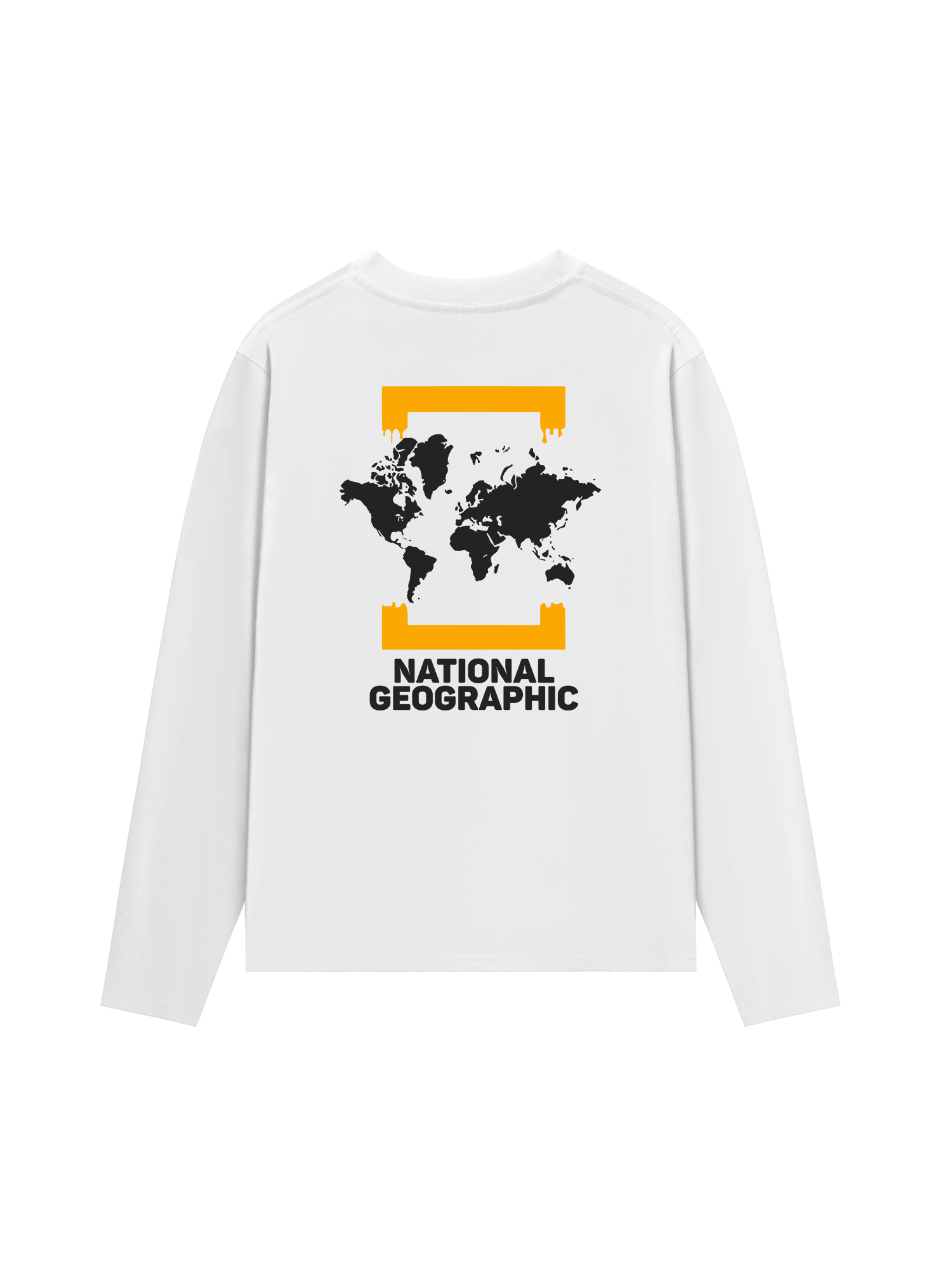 Áo Thun Dài Tay Wild Life World Map