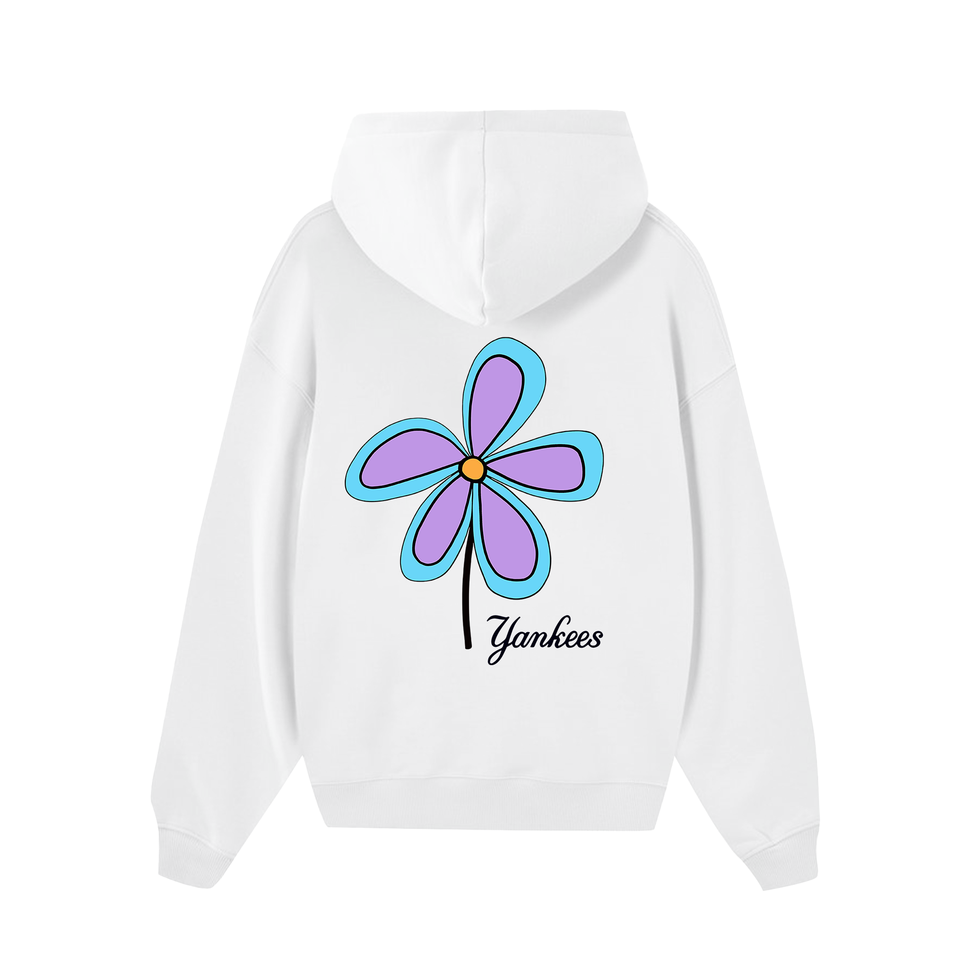 MLB Floral Groovy Cute Hoodie