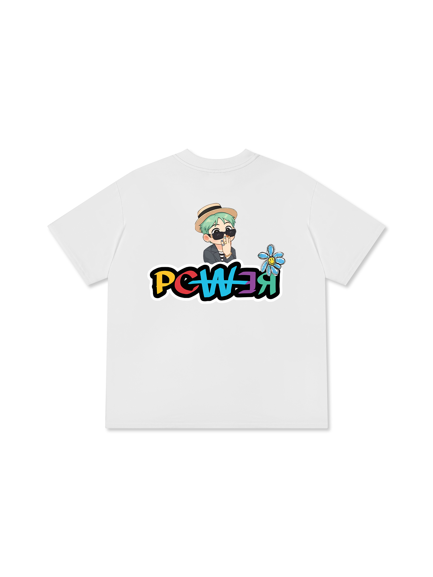 Áo Thun Relaxed Fit Idol G Dragon Chibi I Love GD