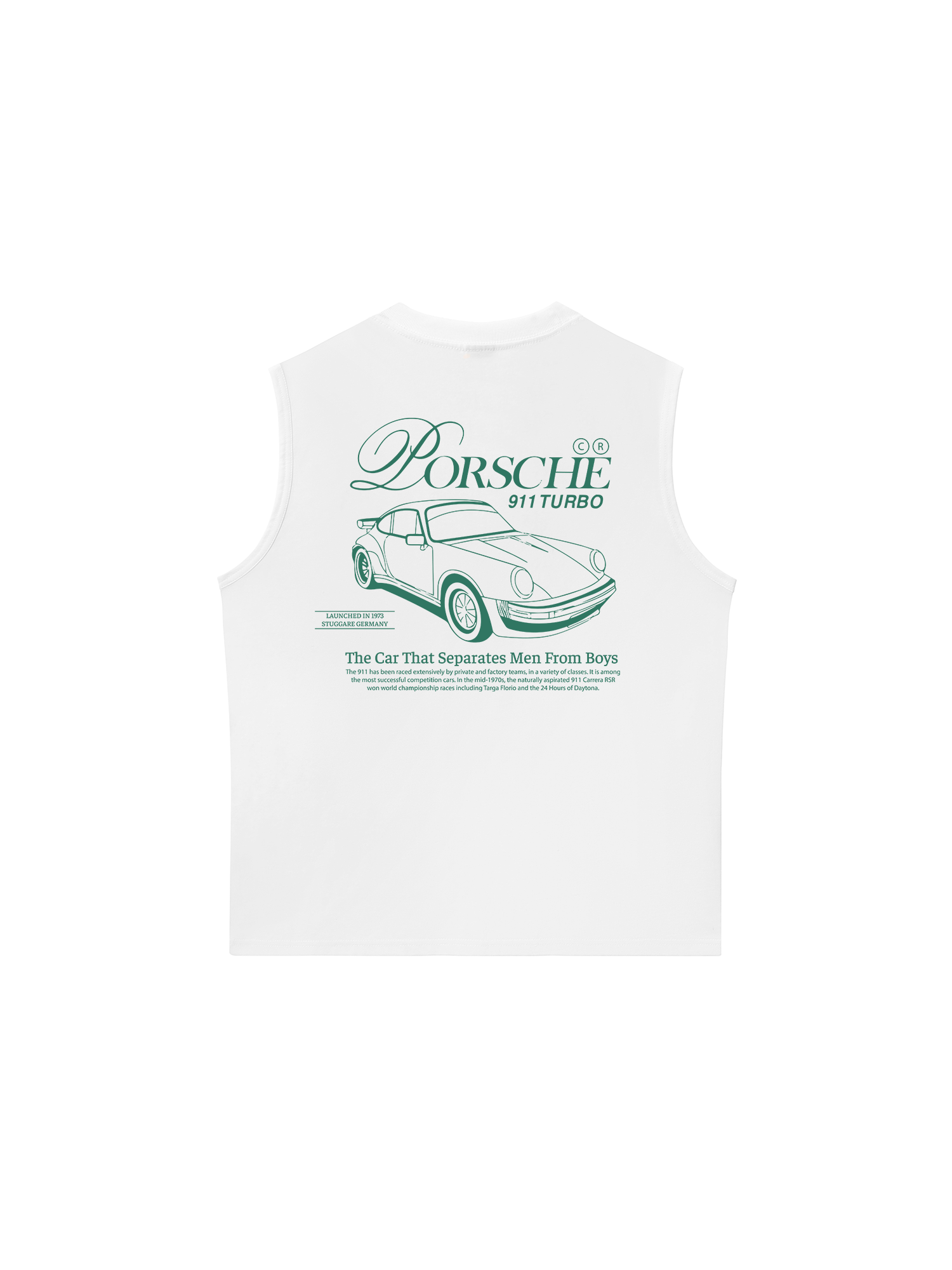 Áo Ba Lỗ Relaxed Fit Porsche The Car That Separates
