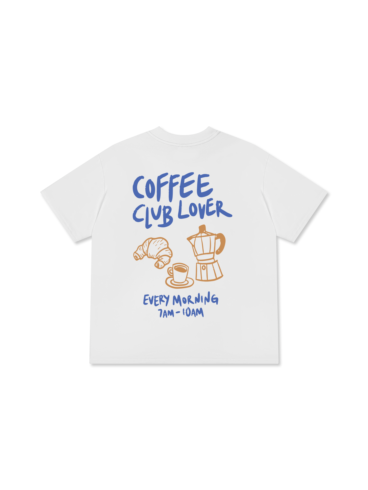 Áo Thun Relaxed Fit Daily Cup Coffee Club Lover