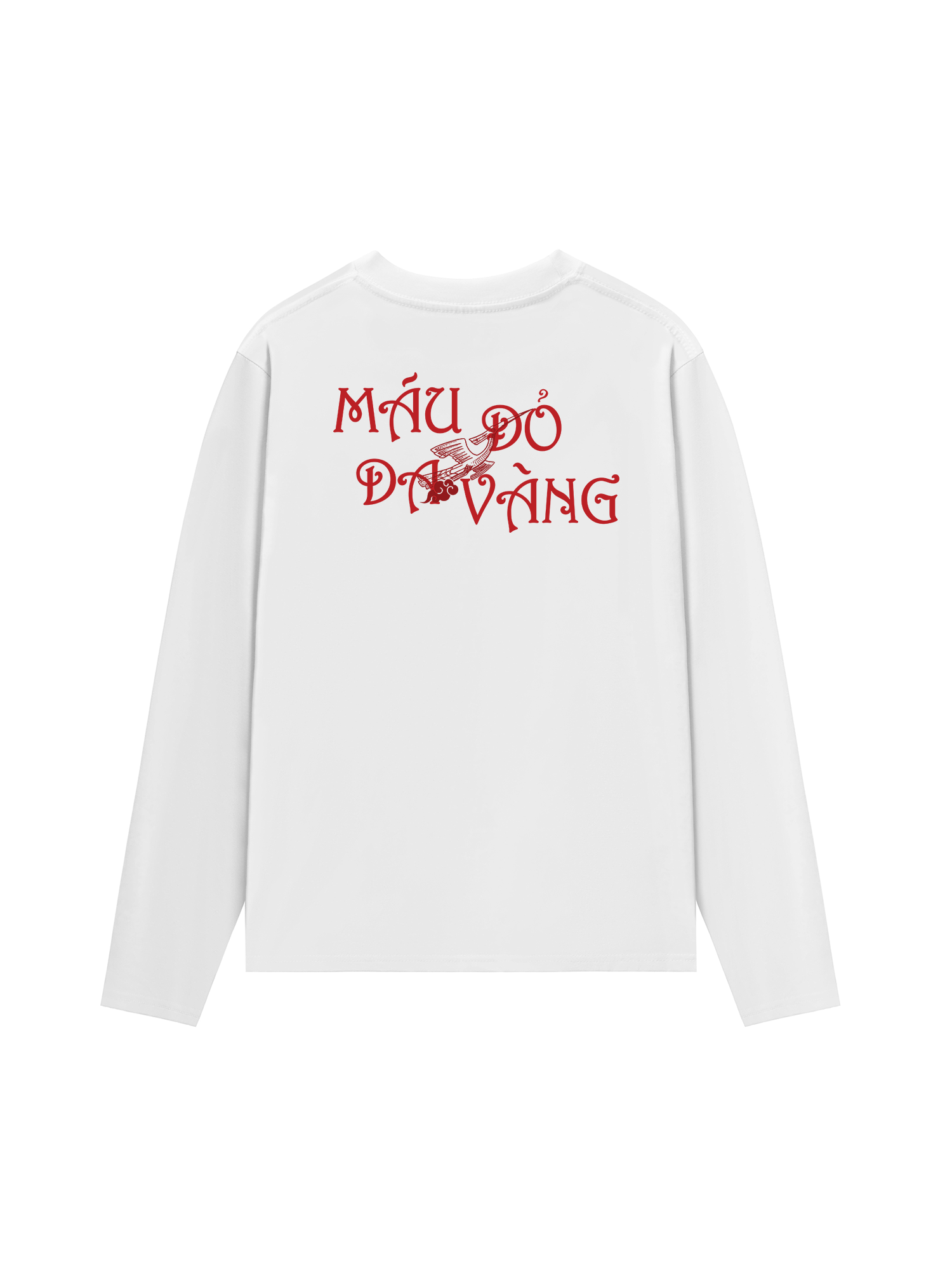 Áo Thun Dài Tay Người Việt - Máu Đỏ Da Vàng