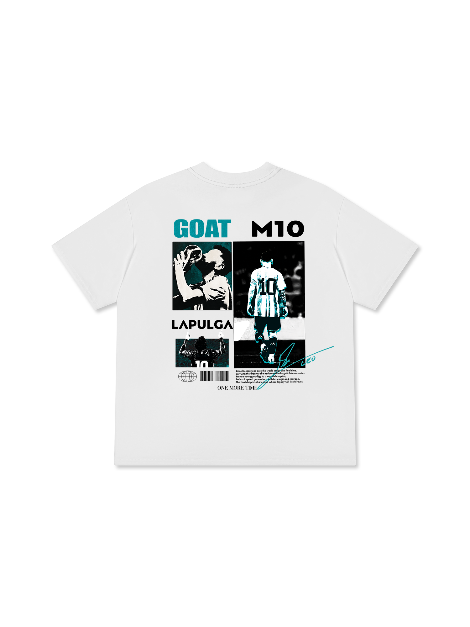 Áo Thun Relaxed Fit M10 - GOAT - ONE MORE TIME