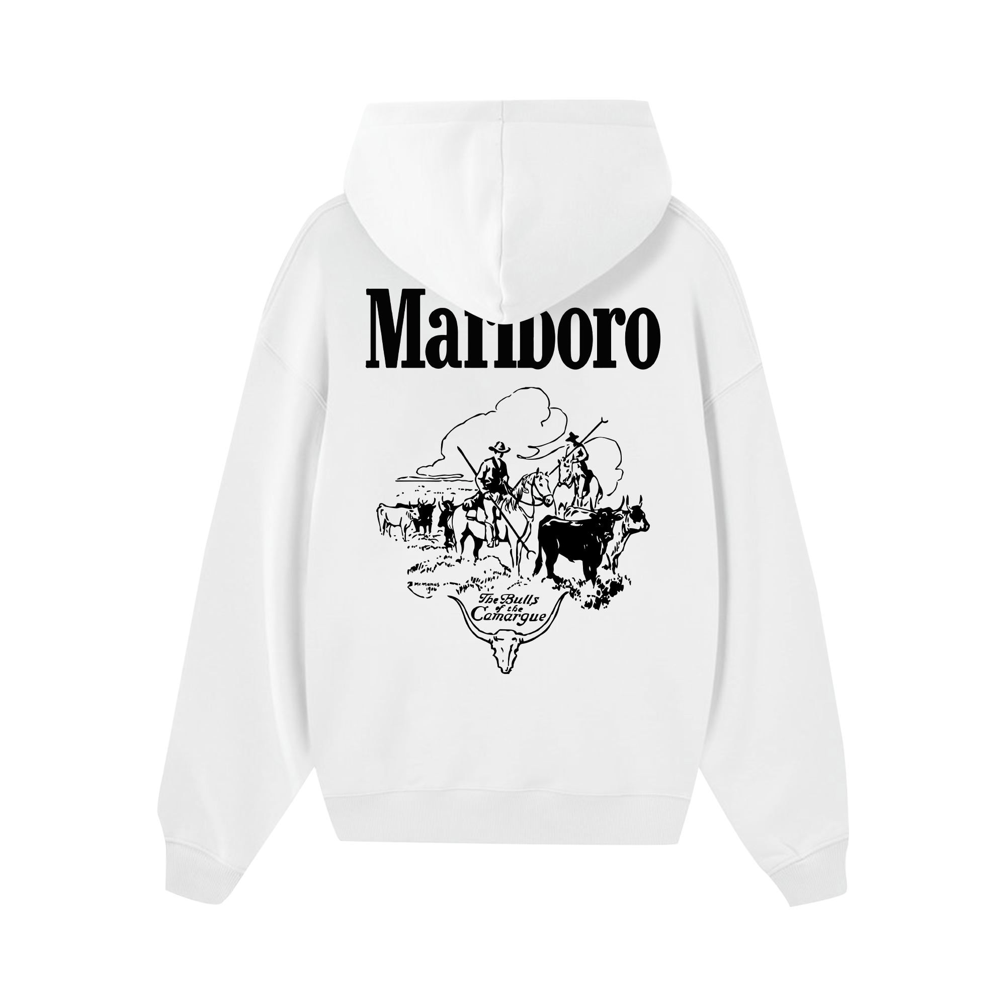 Marlboro The Bulls Of The Camargue Hoodie