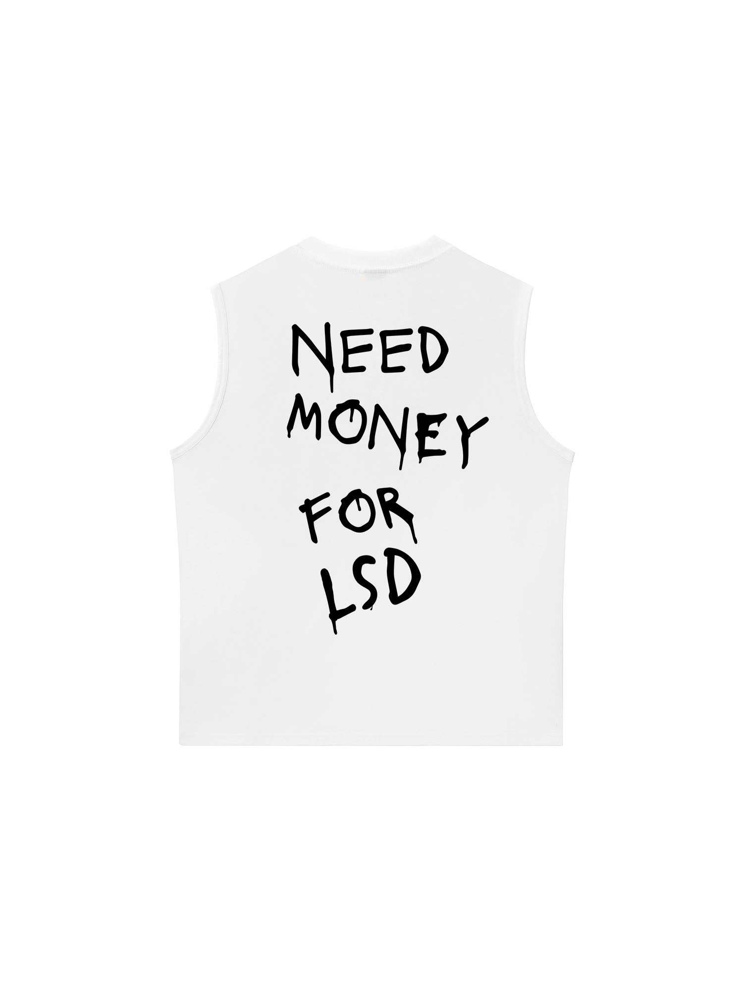 Áo Ba Lỗ Relaxed Fit Need Money For LSD