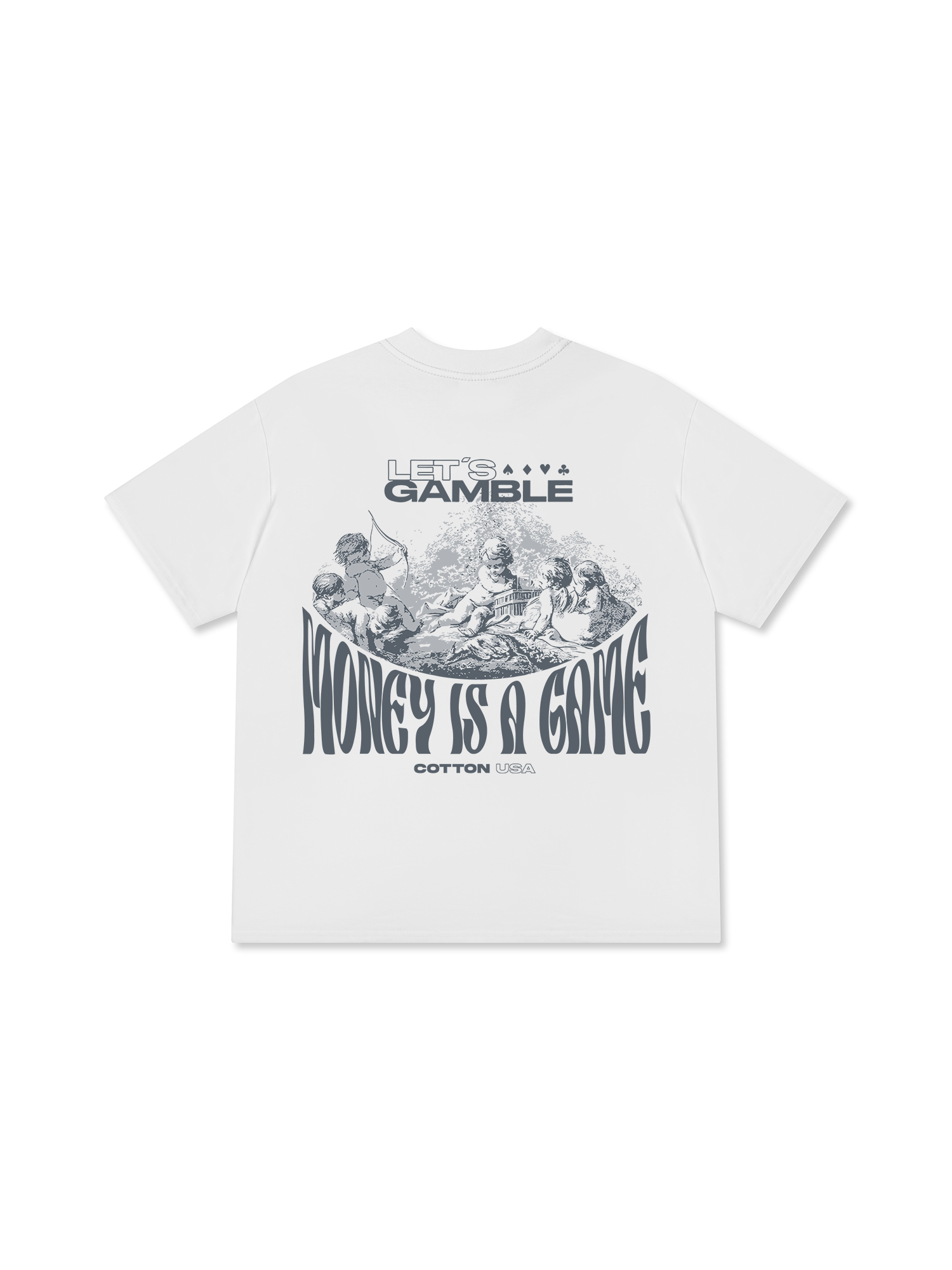 Áo Thun Relaxed Fit Money Is A Game