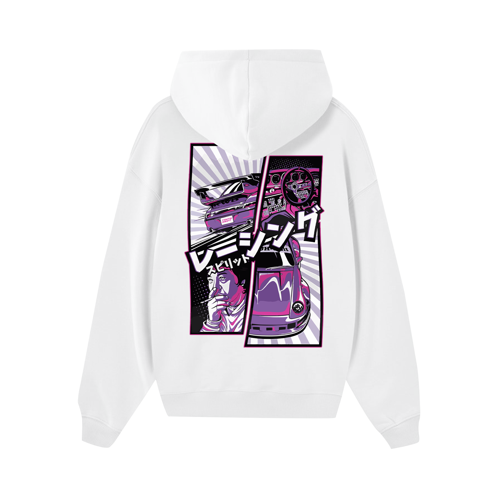 Porsche RWB 993 Tokyo Drift Hoodie