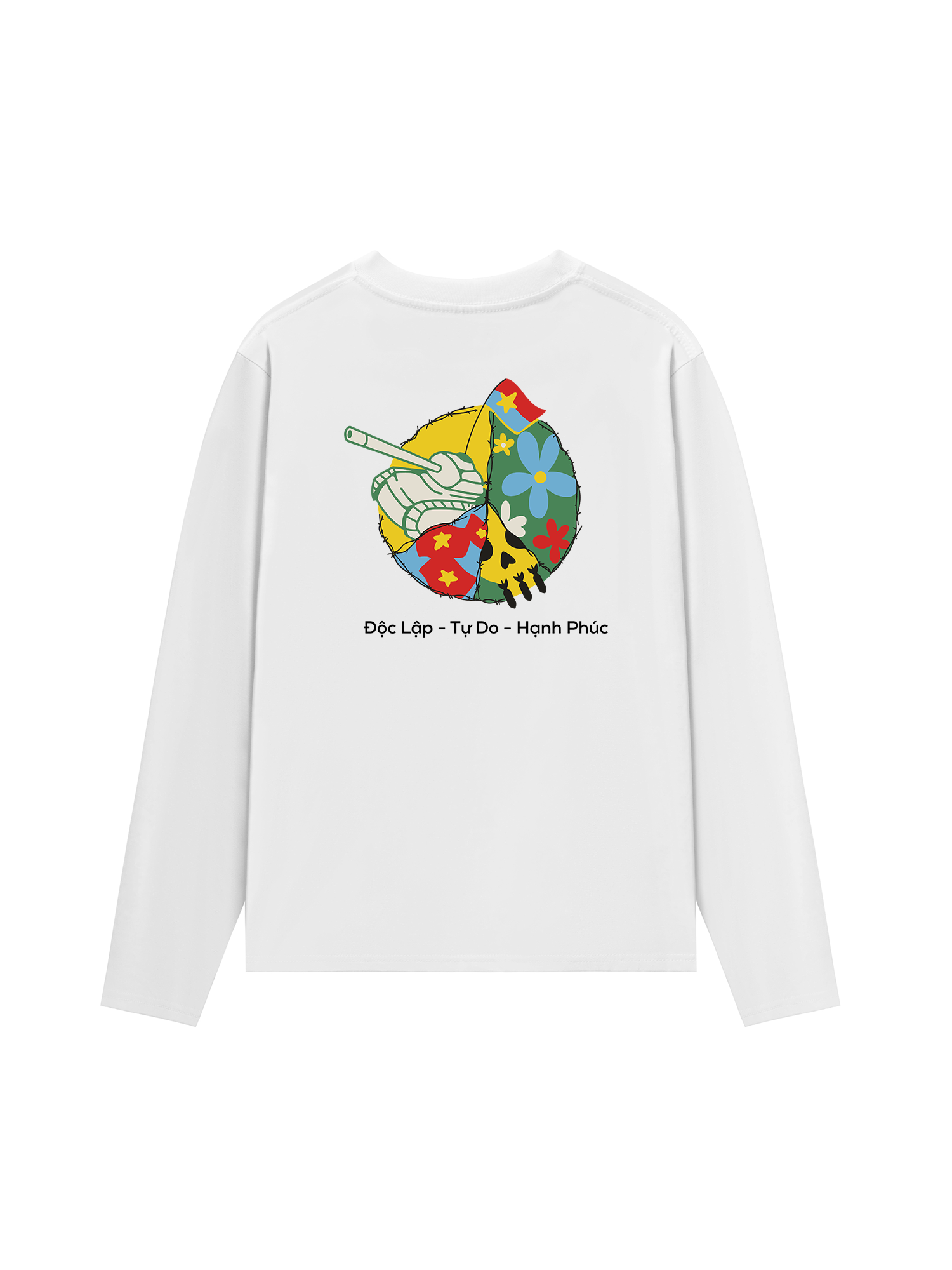 Áo Thun Dài Tay Hoà Bình Việt Nam