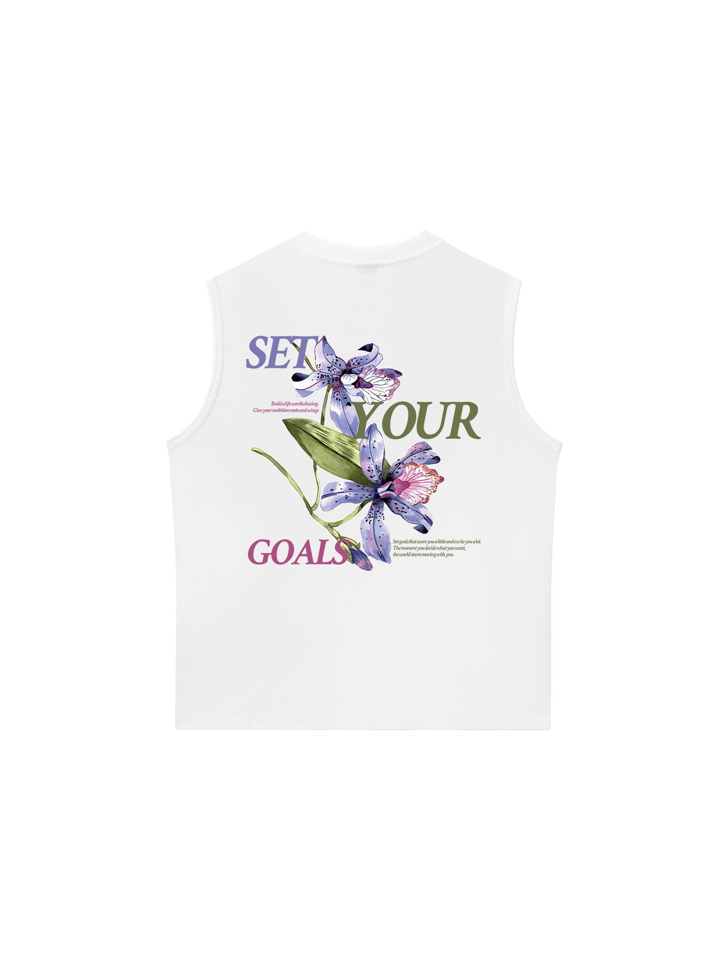 Áo Ba Lỗ Relaxed Fit Set Your Goals