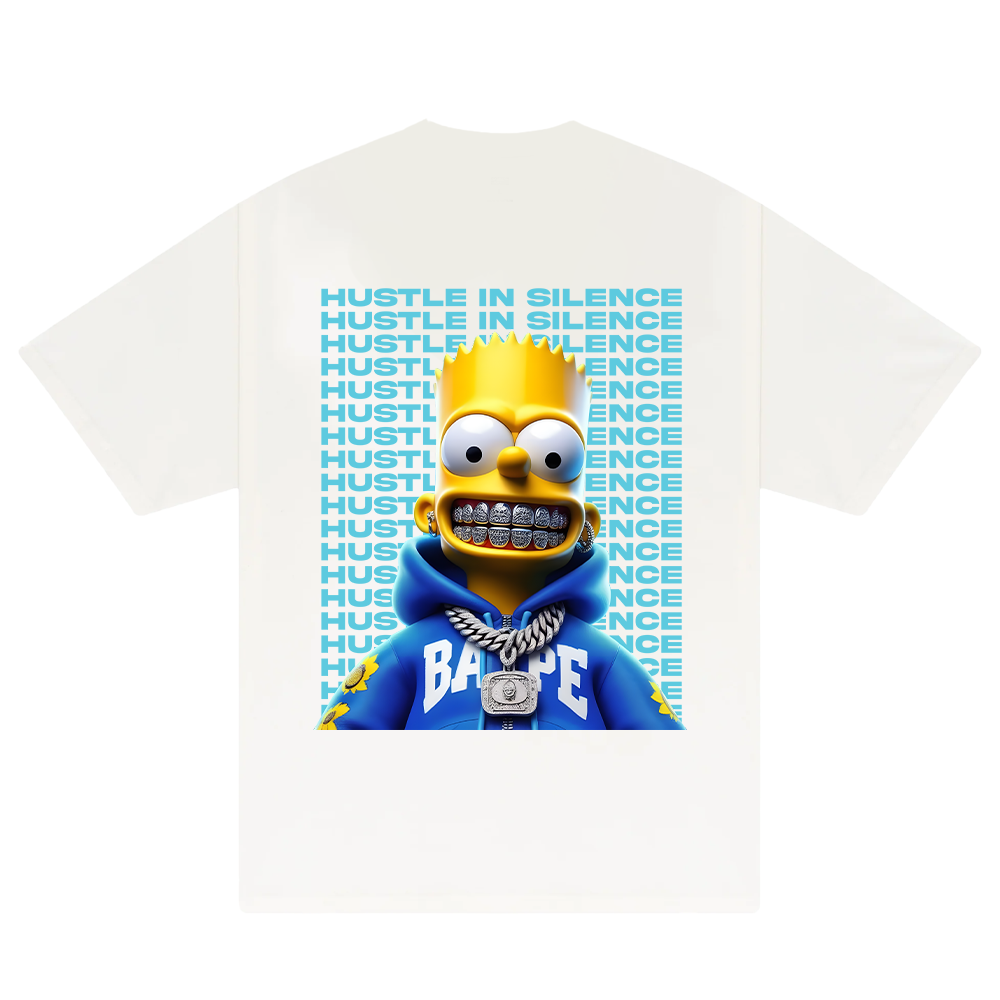 Money Bart Simpson Flexing T-Shirt