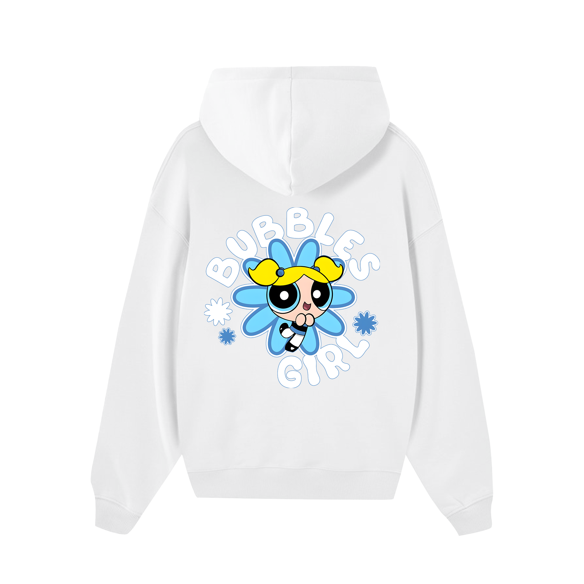 MLB Floral Blue Bubble Girl Hoodie