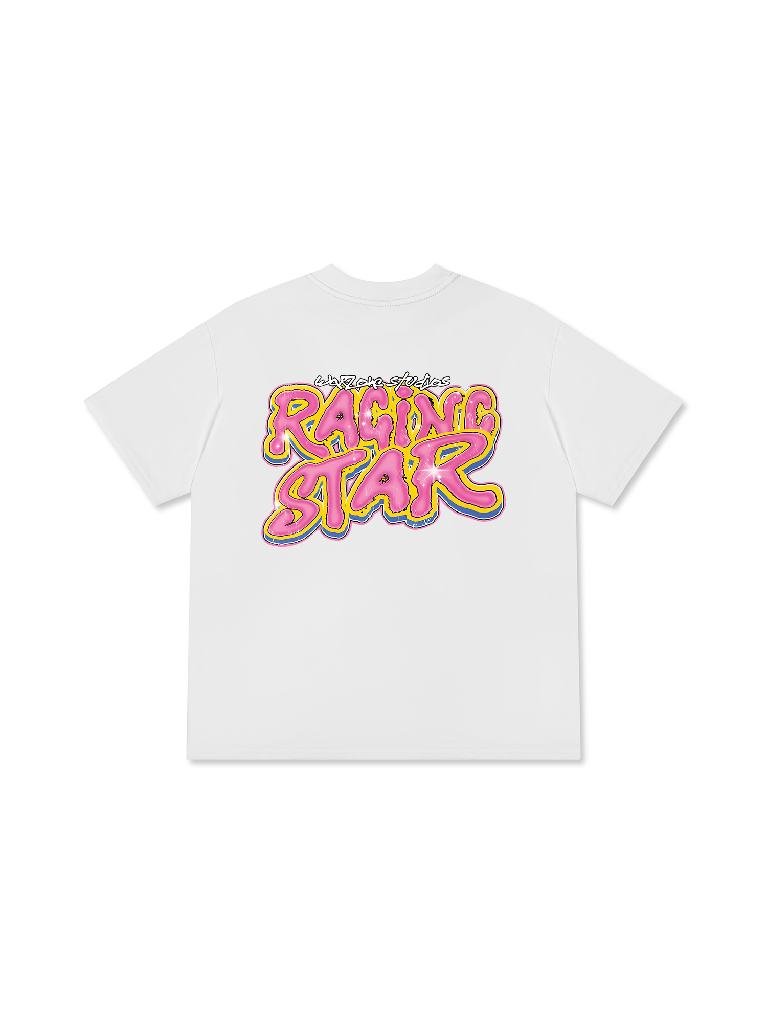 Áo Thun Relaxed Fit Rapper Hip Hop Style Racing Star