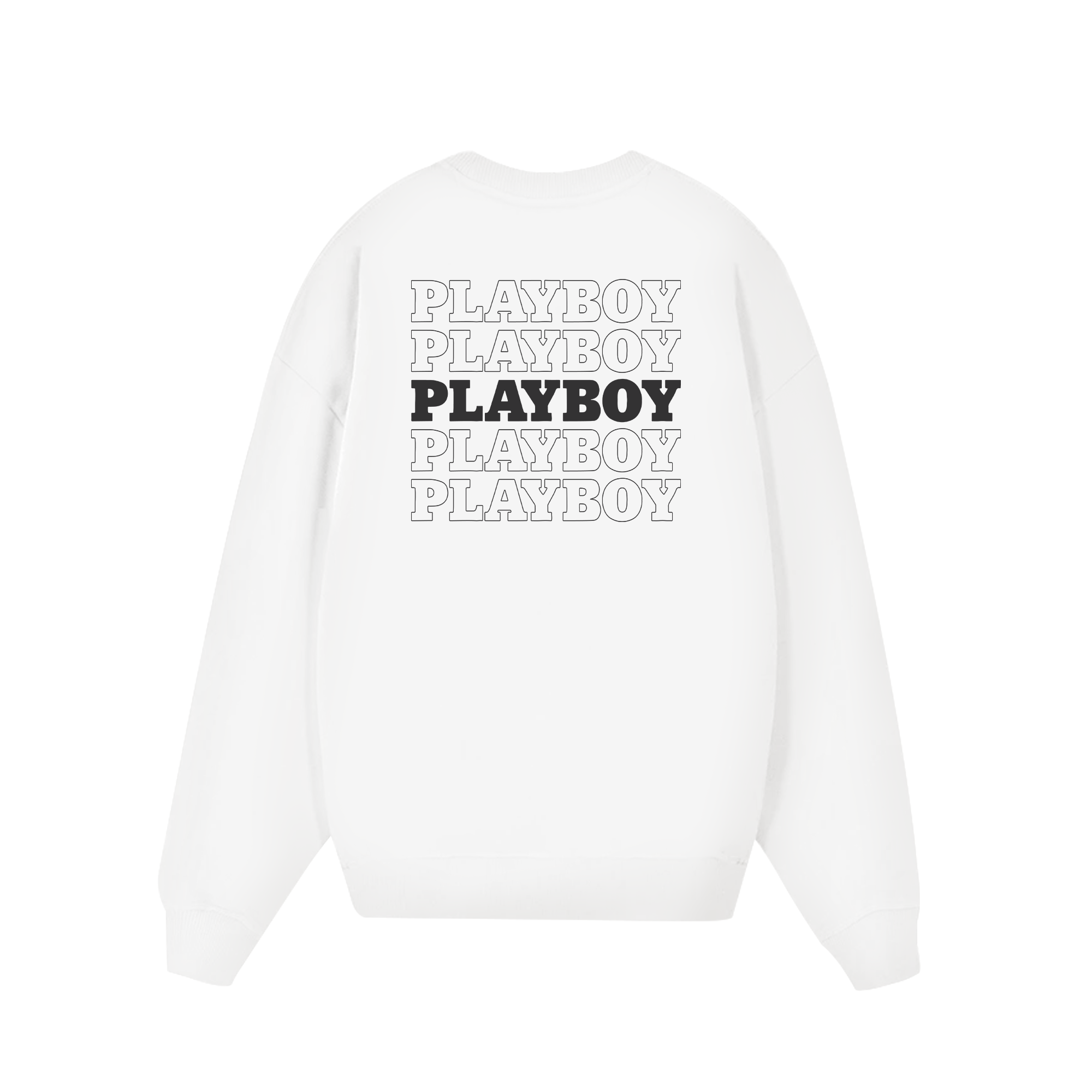 Play Boy Repeating Masthead Sweater