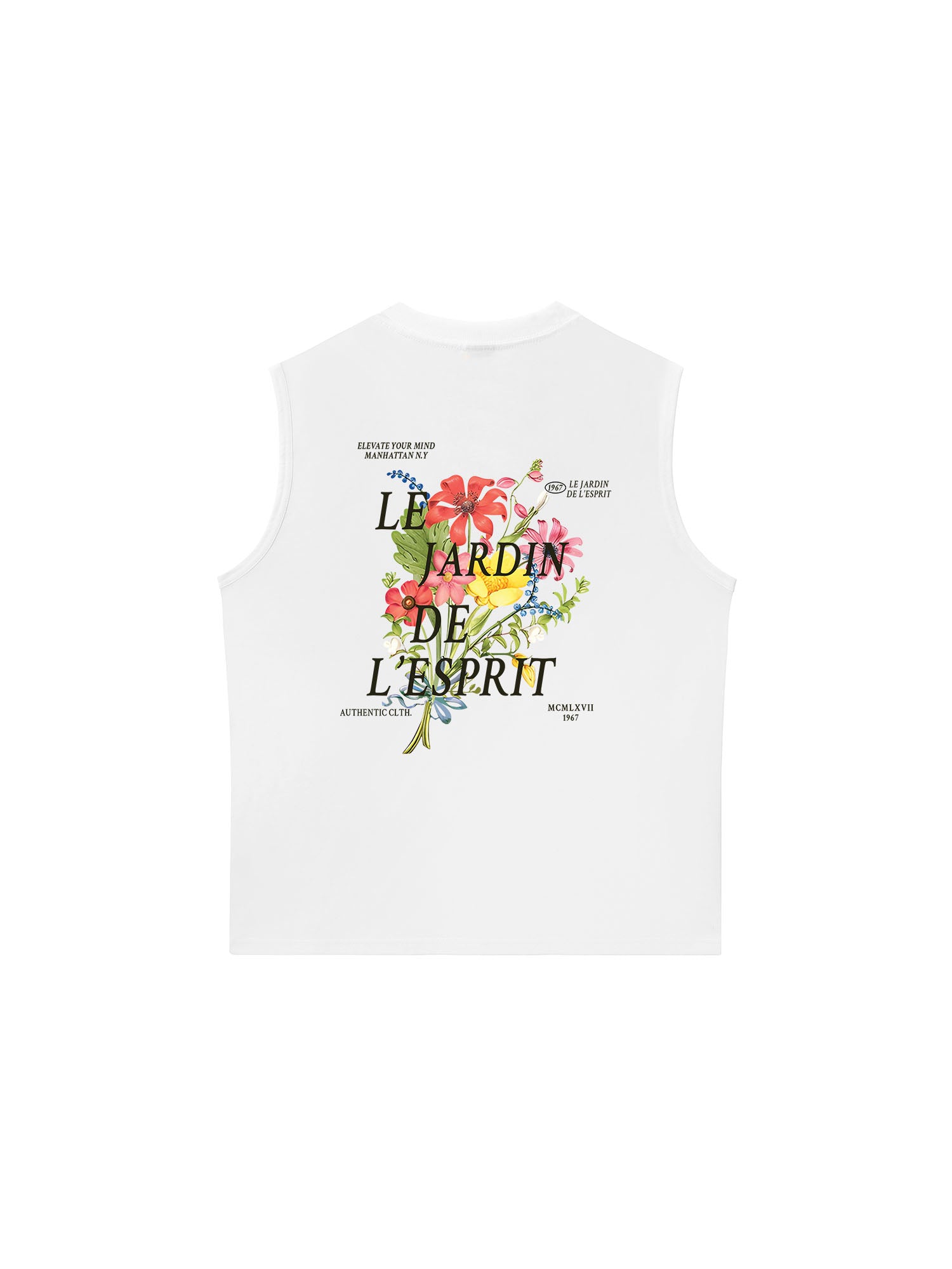 Áo Ba Lỗ Relaxed Fit Le Jardin De L_esprit s