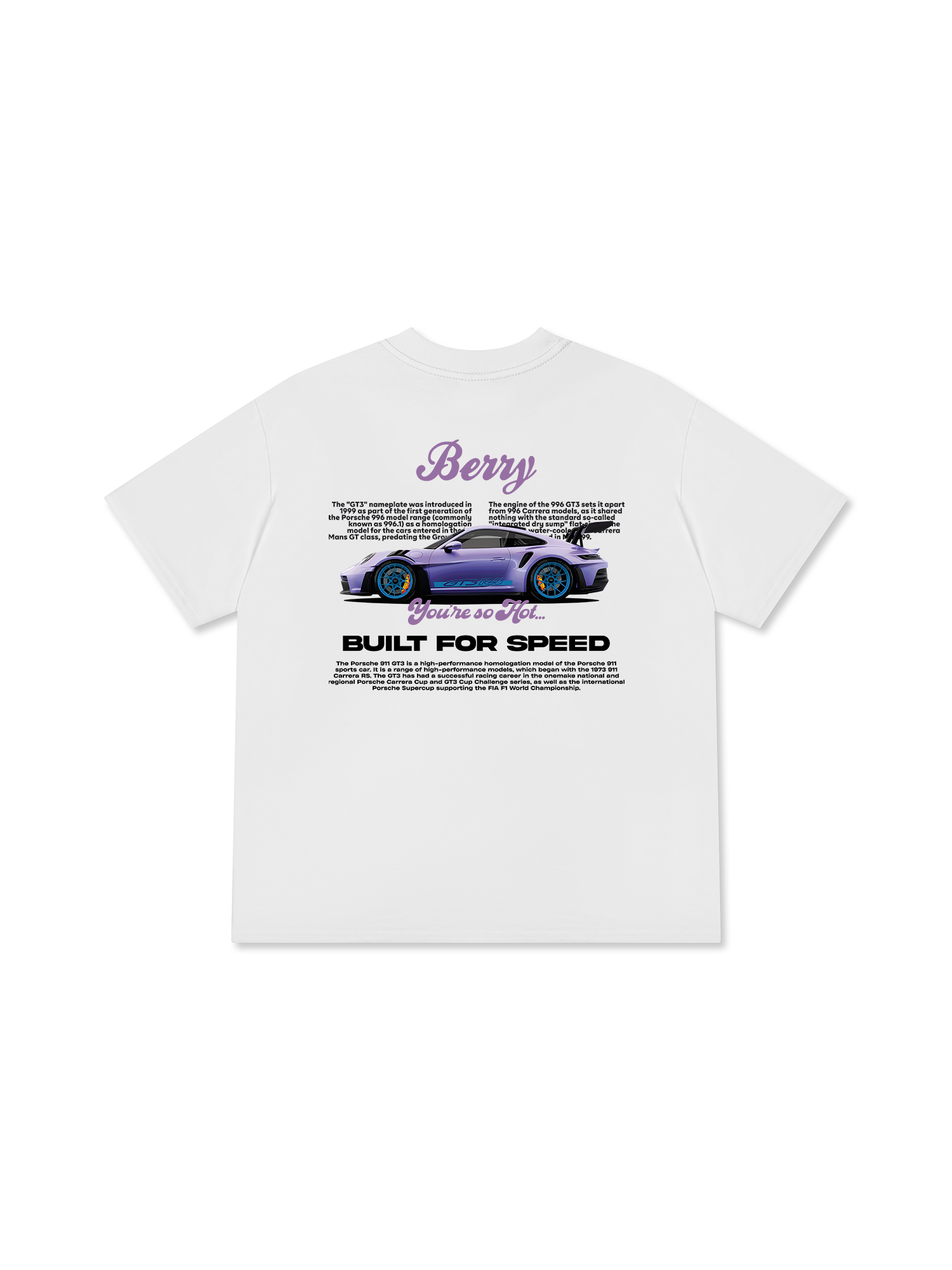 Áo Thun Relaxed Fit Violet Berry