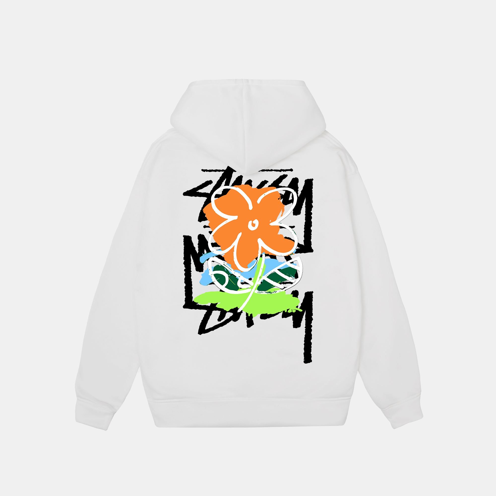 Stussy Floral Painting Hoodie