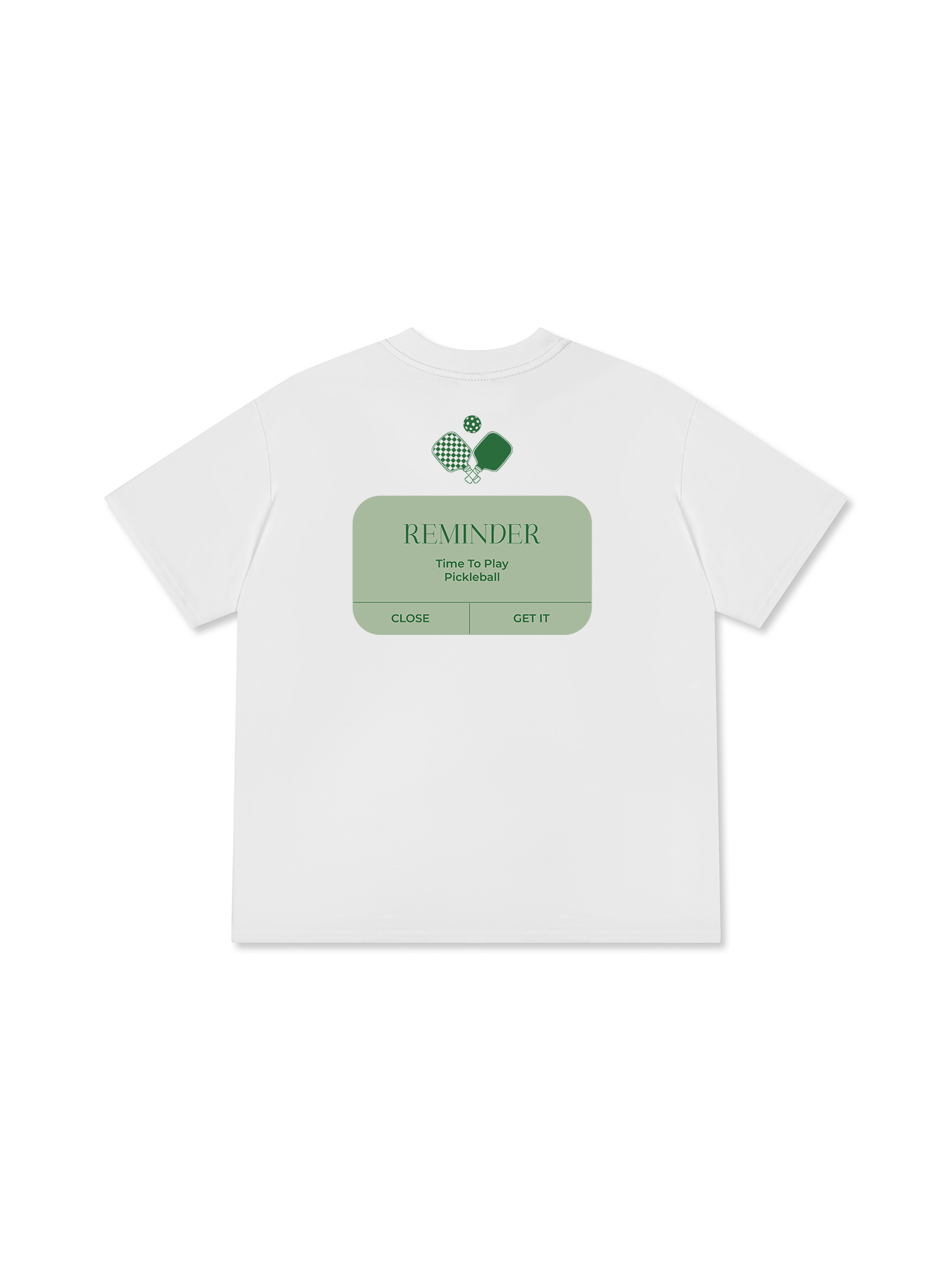 Áo Thun Relaxed Fit Reminder Time To Play Pickleball