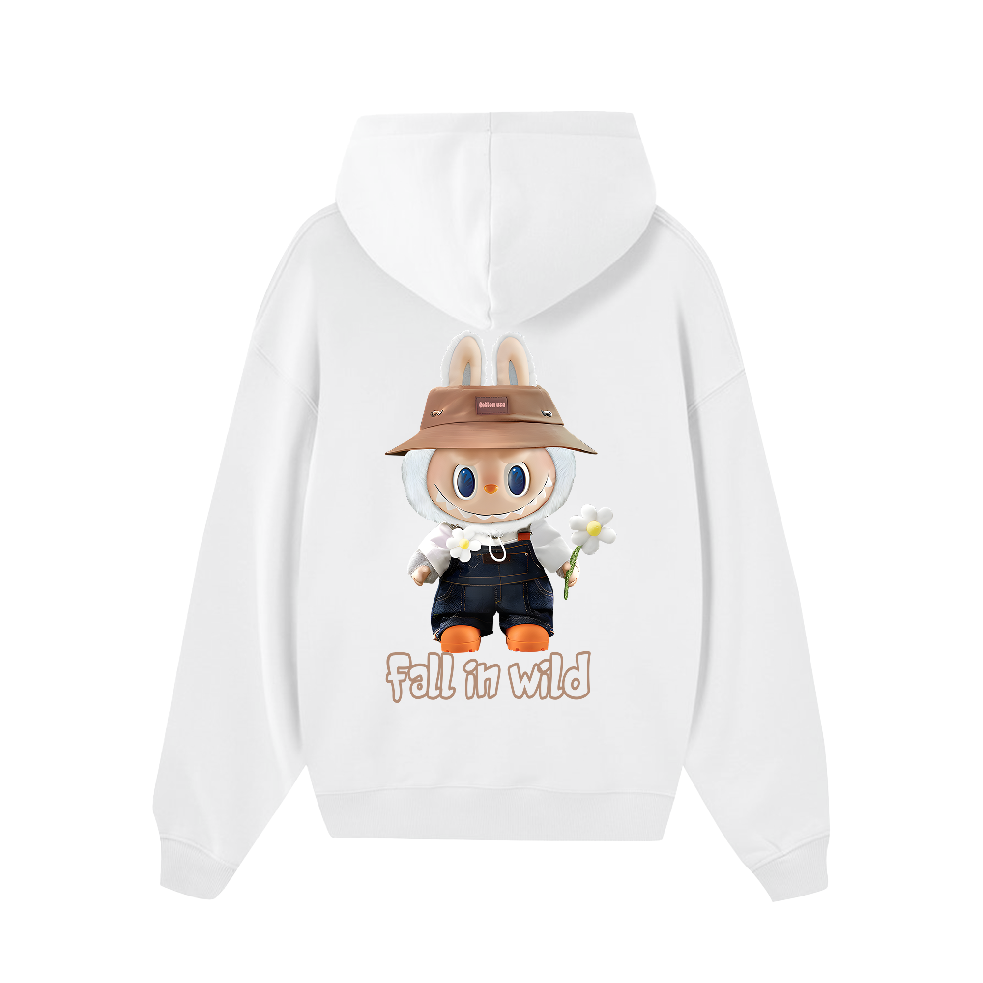 Labubu Fall In Wild Hoodie