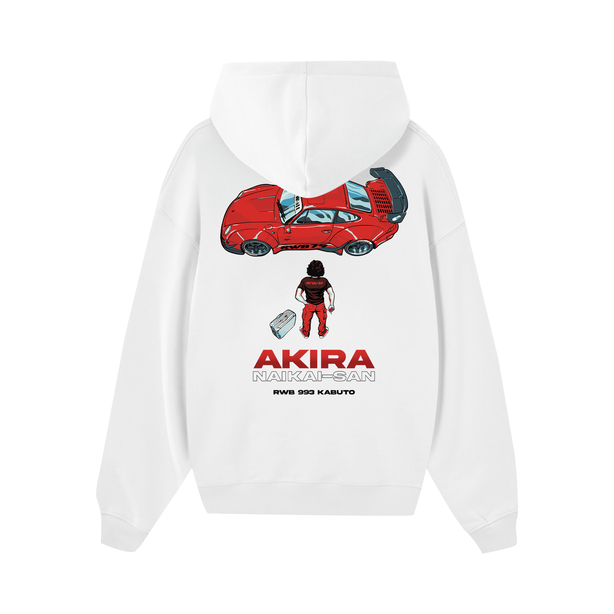 Porsche RWB 993 Kabuto Akira Hoodie