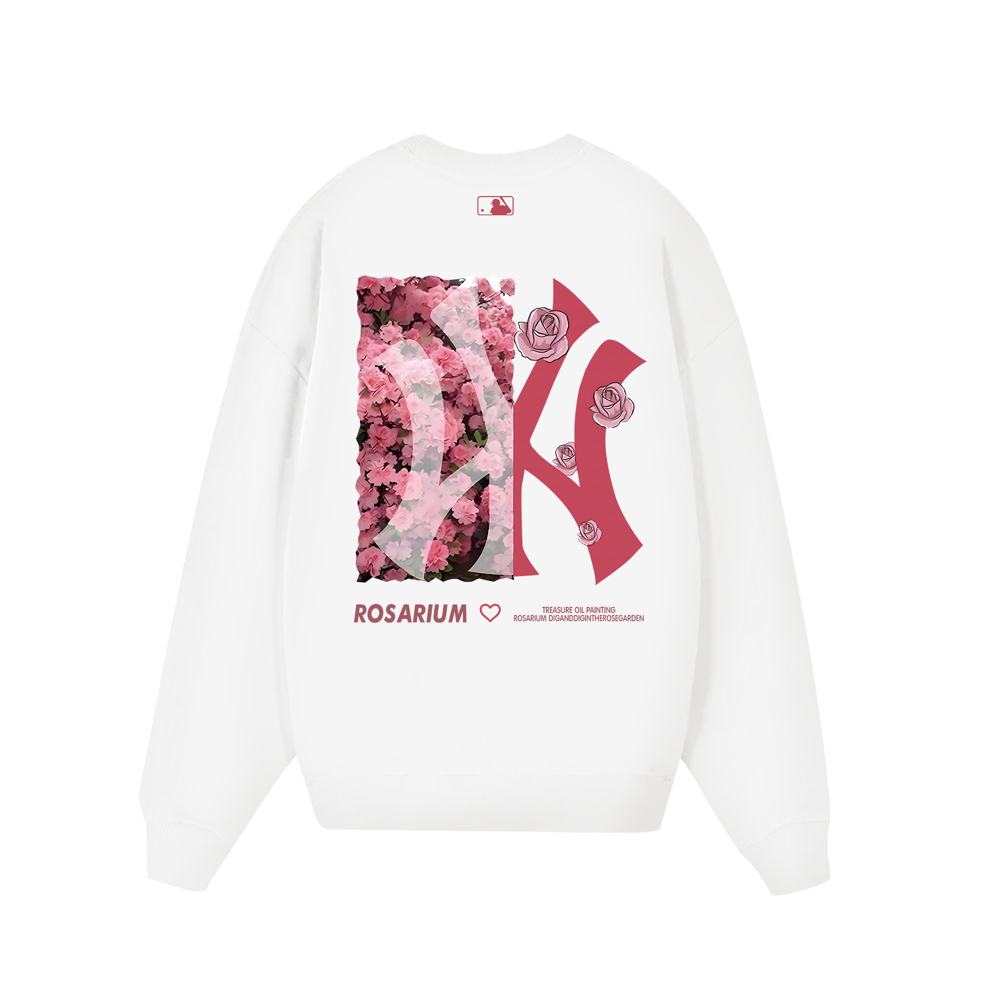 MLB Floral Rosarium Rose  Sweater