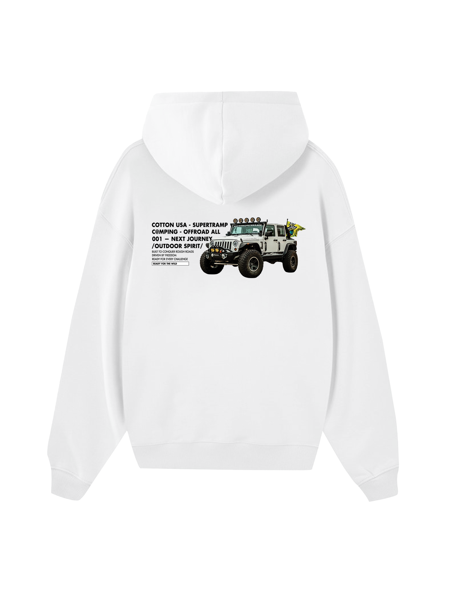 JEEP READY FOR THE WILD  Hoodie