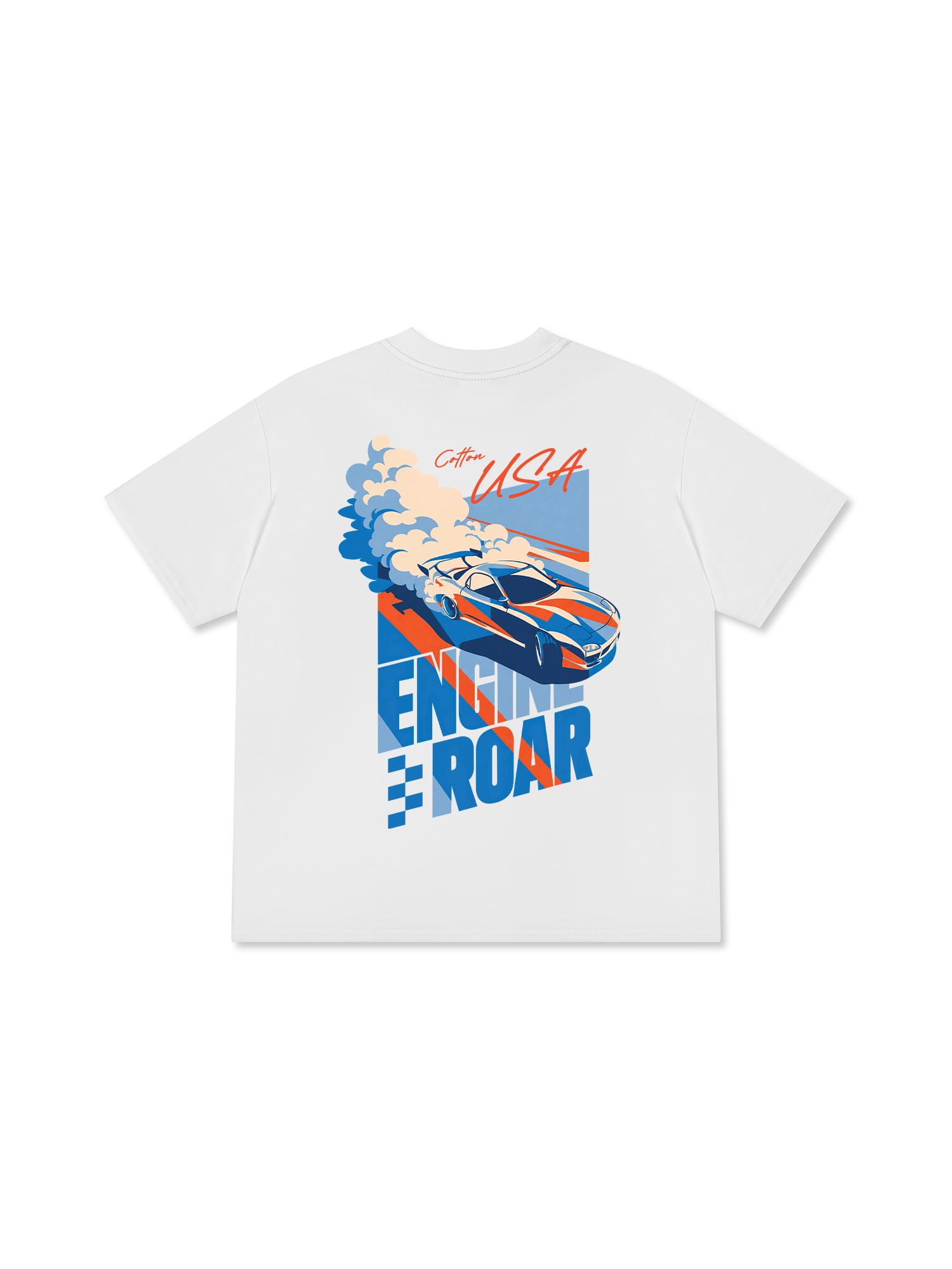 Áo Thun Relaxed Fit Engine Roar