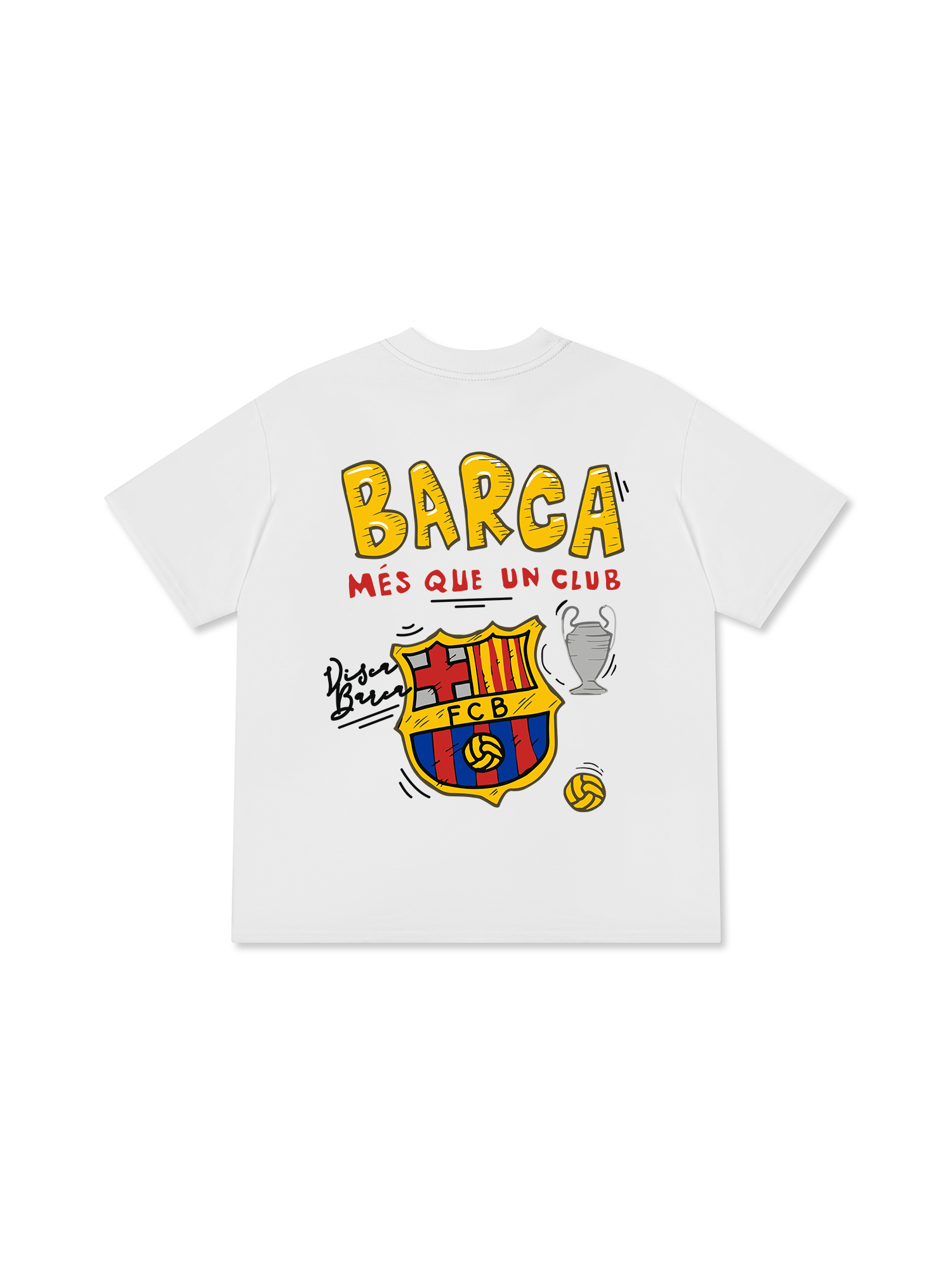 Áo Thun Relaxed Fit Soccer Barca Més Que Un Club