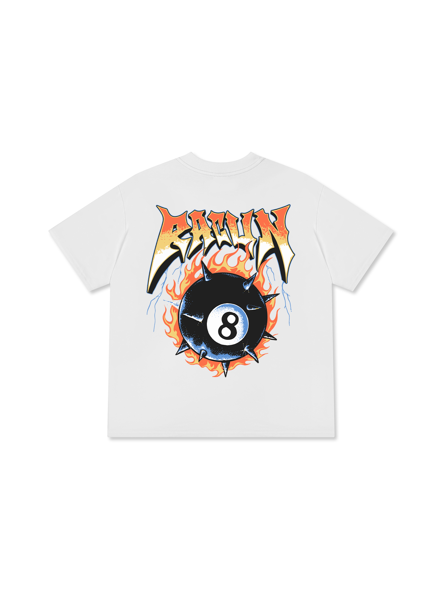 Áo Thun Relaxed Fit Billiards Racun 8 Ball