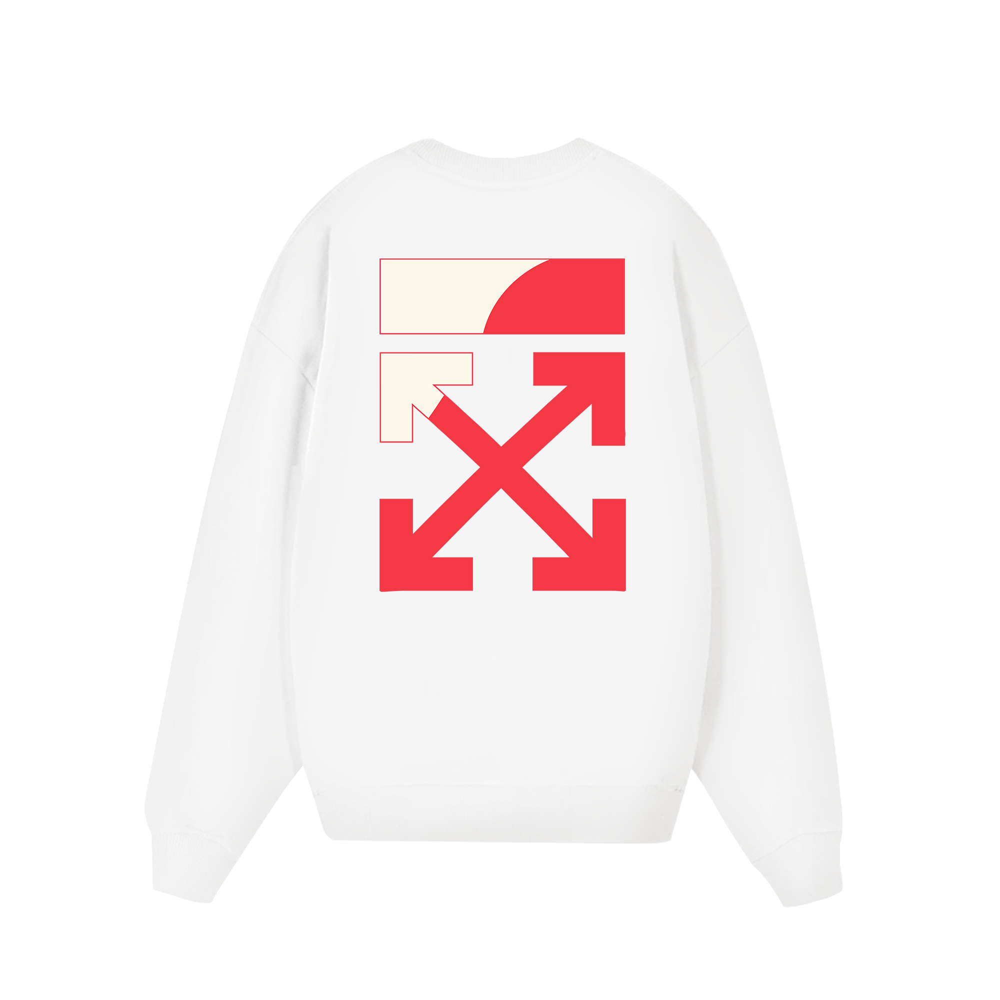 Off White Retro Logo Sweater